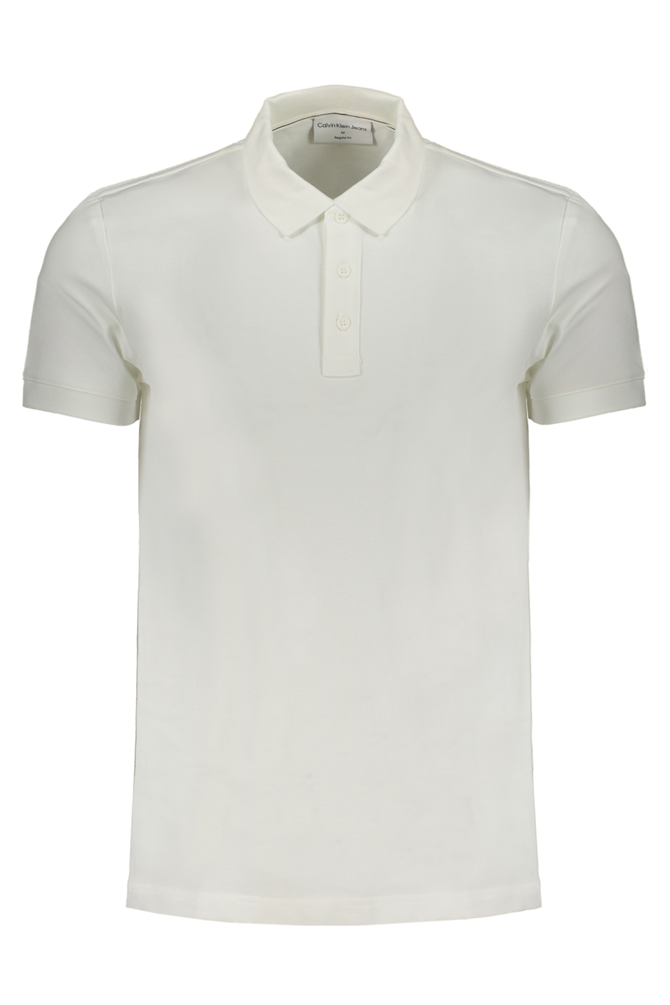 CALVIN KLEIN MEN WHITE SHORT SLEEVE POLO SHIRT CALVIN KLEIN MEN WHITE SHORT SLEEVE POLO SHIRT
