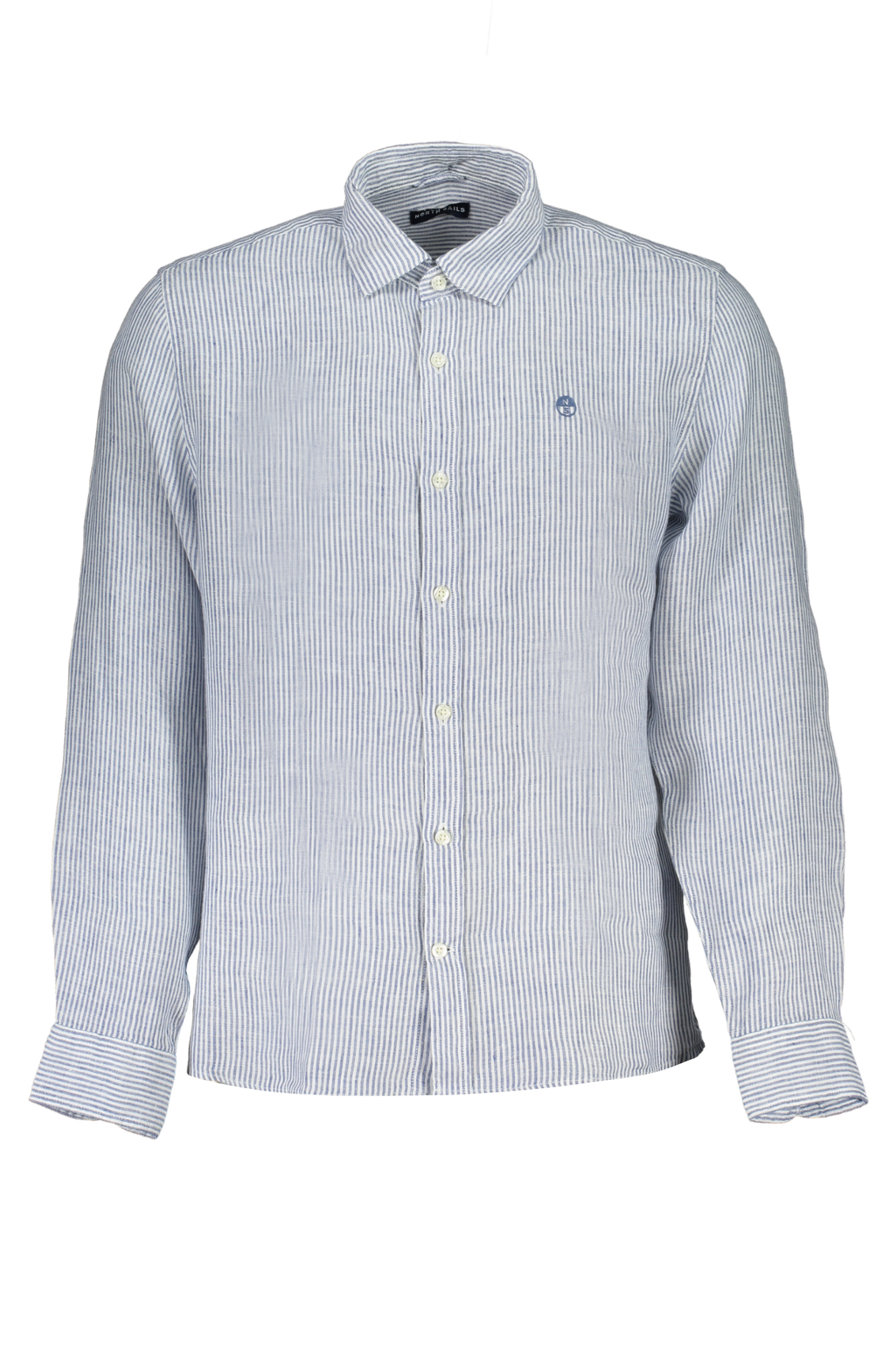 NORTH SAILS MEN LONG SLEEVE SHIRT BLUE NORTH SAILS MEN LONG SLEEVE SHIRT BLUE