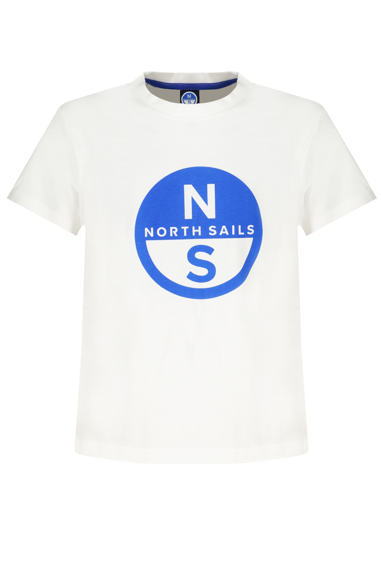 NORTH SAILS WHITE SHORT SLEEVED T-SHIRT FOR CHILDREN NORTH SAILS WHITE SHORT SLEEVED T-SHIRT FOR CHILDREN