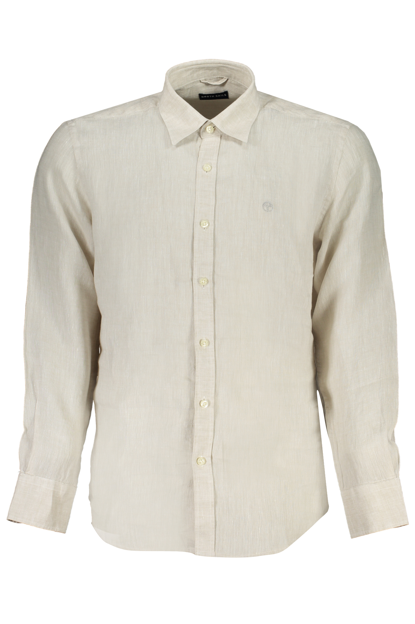 NORTH SAILS MEN LONG SLEEVE SHIRT BEIGE NORTH SAILS MEN LONG SLEEVE SHIRT BEIGE
