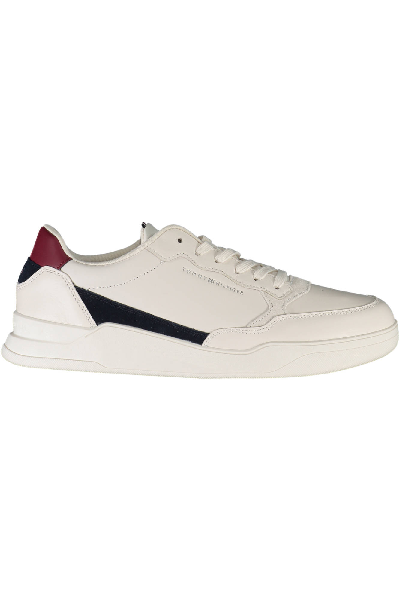 TOMMY HILFIGER WHITE MAN SPORT SHOES TOMMY HILFIGER WHITE MAN SPORT SHOES