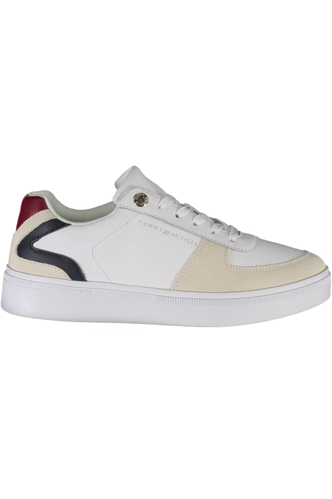 TOMMY HILFIGER WOMEN SPORT SHOES WHITE TOMMY HILFIGER WOMEN SPORT SHOES WHITE