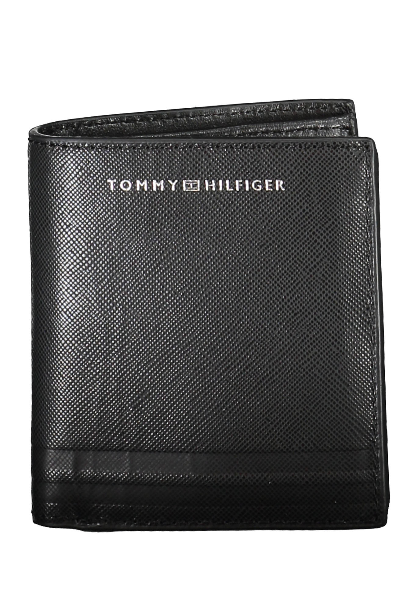 TOMMY HILFIGER BLACK MAN WALLET TOMMY HILFIGER BLACK MAN WALLET