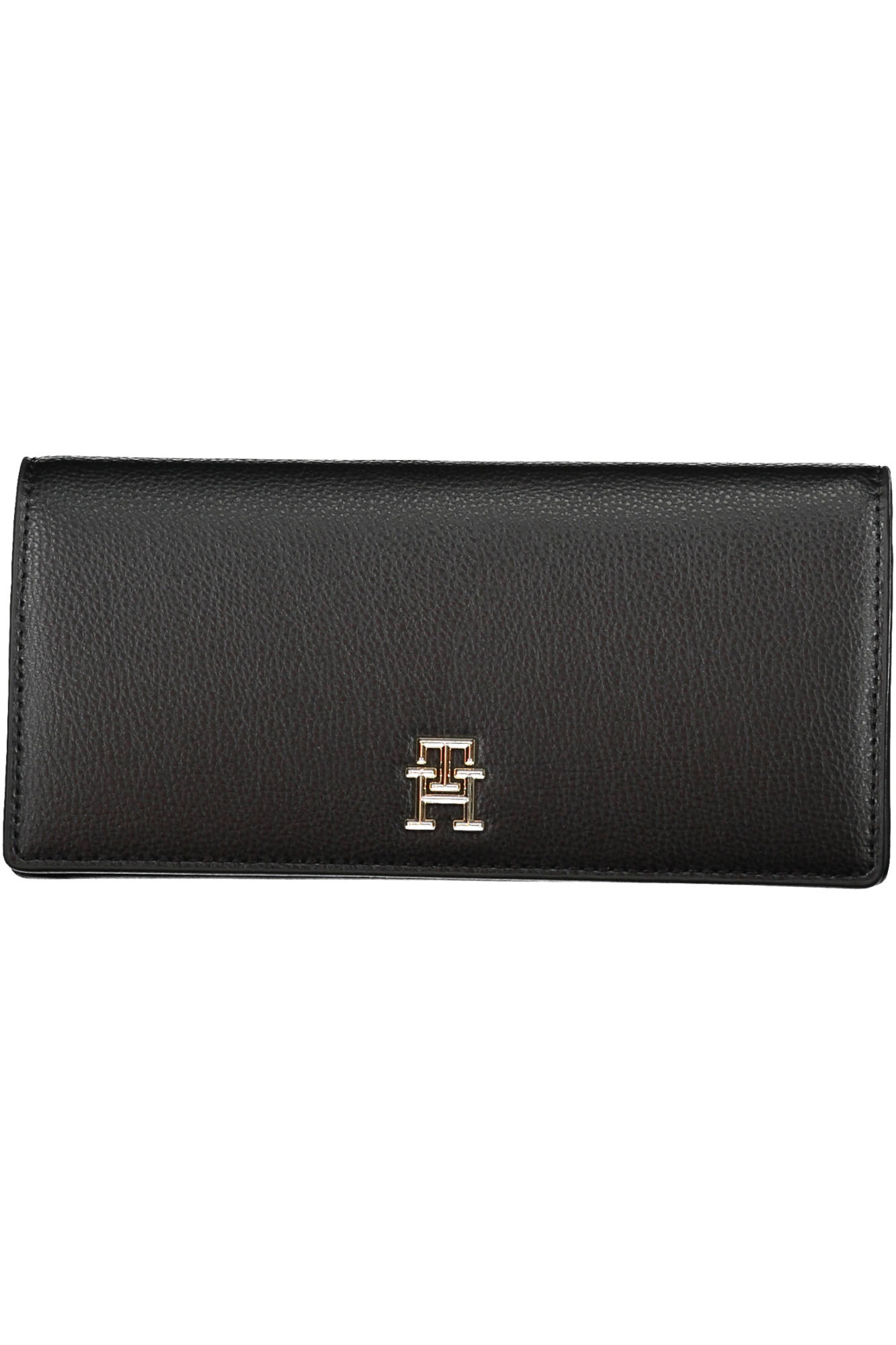 TOMMY HILFIGER WOMEN WALLET BLACK TOMMY HILFIGER WOMEN WALLET BLACK