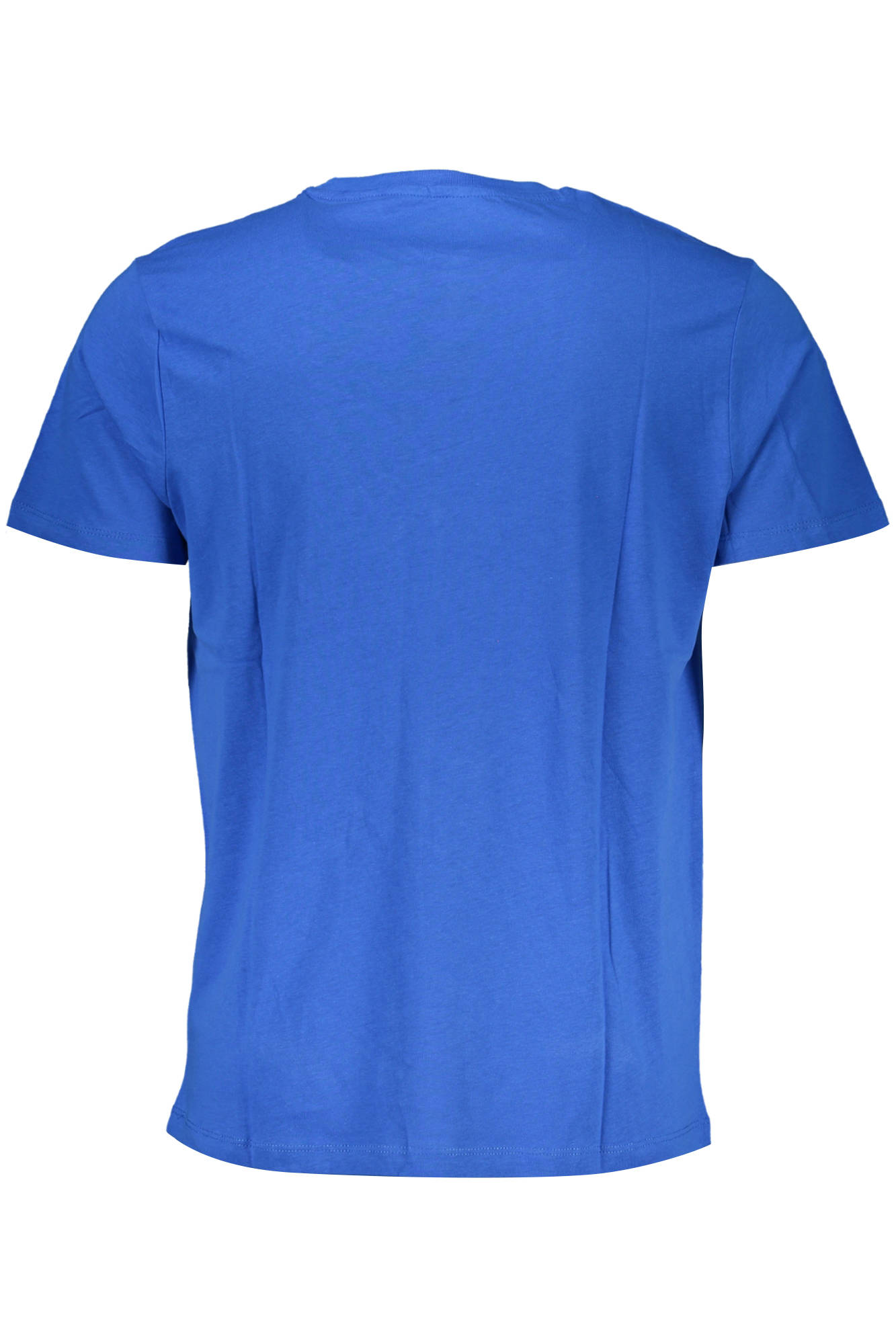GIAN MARCO VENTURI MEN SHORT SLEEVED T-SHIRT BLUE