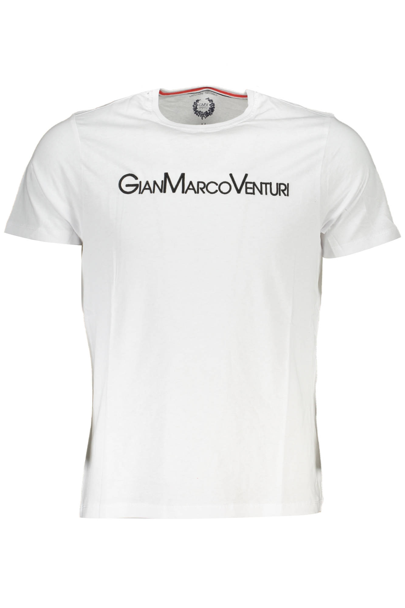 GIAN MARCO VENTURI MEN SHORT SLEEVE T-SHIRT WHITE GIAN MARCO VENTURI MEN SHORT SLEEVE T-SHIRT WHITE