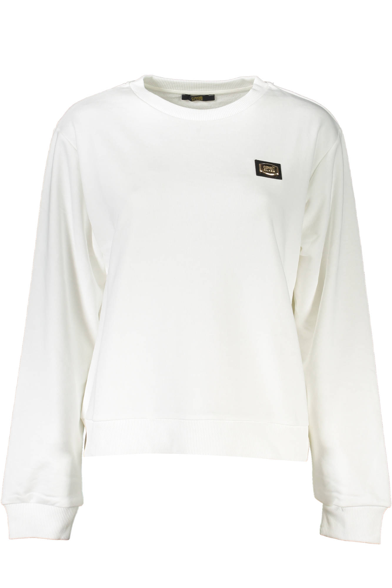 CAVALLI CLASS SWEATSHIRT WITHOUT ZIP WOMAN WHITE CAVALLI CLASS SWEATSHIRT WITHOUT ZIP WOMAN WHITE