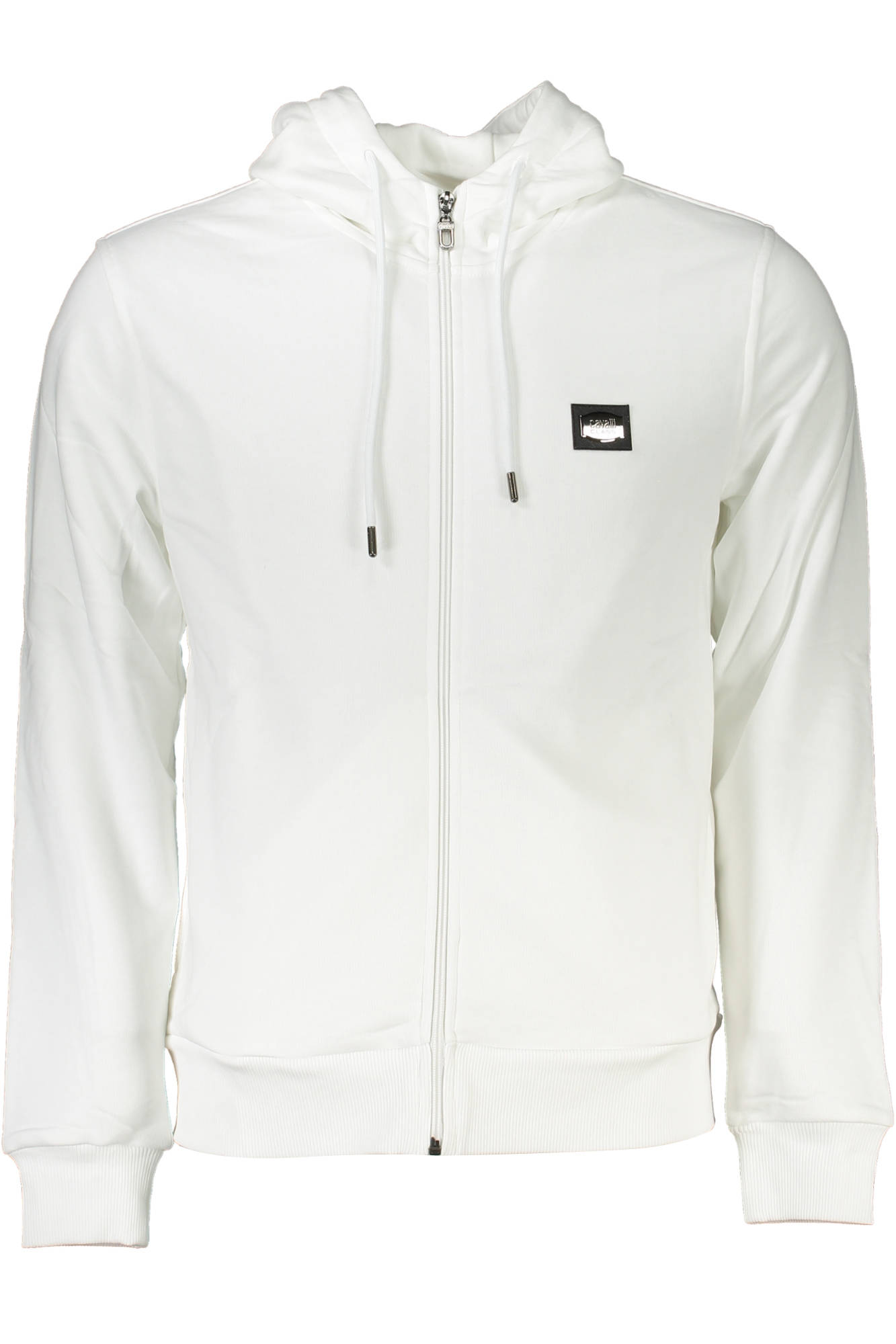 CAVALLI CLASS MEN WHITE SWEATSHIRT CAVALLI CLASS MEN WHITE SWEATSHIRT