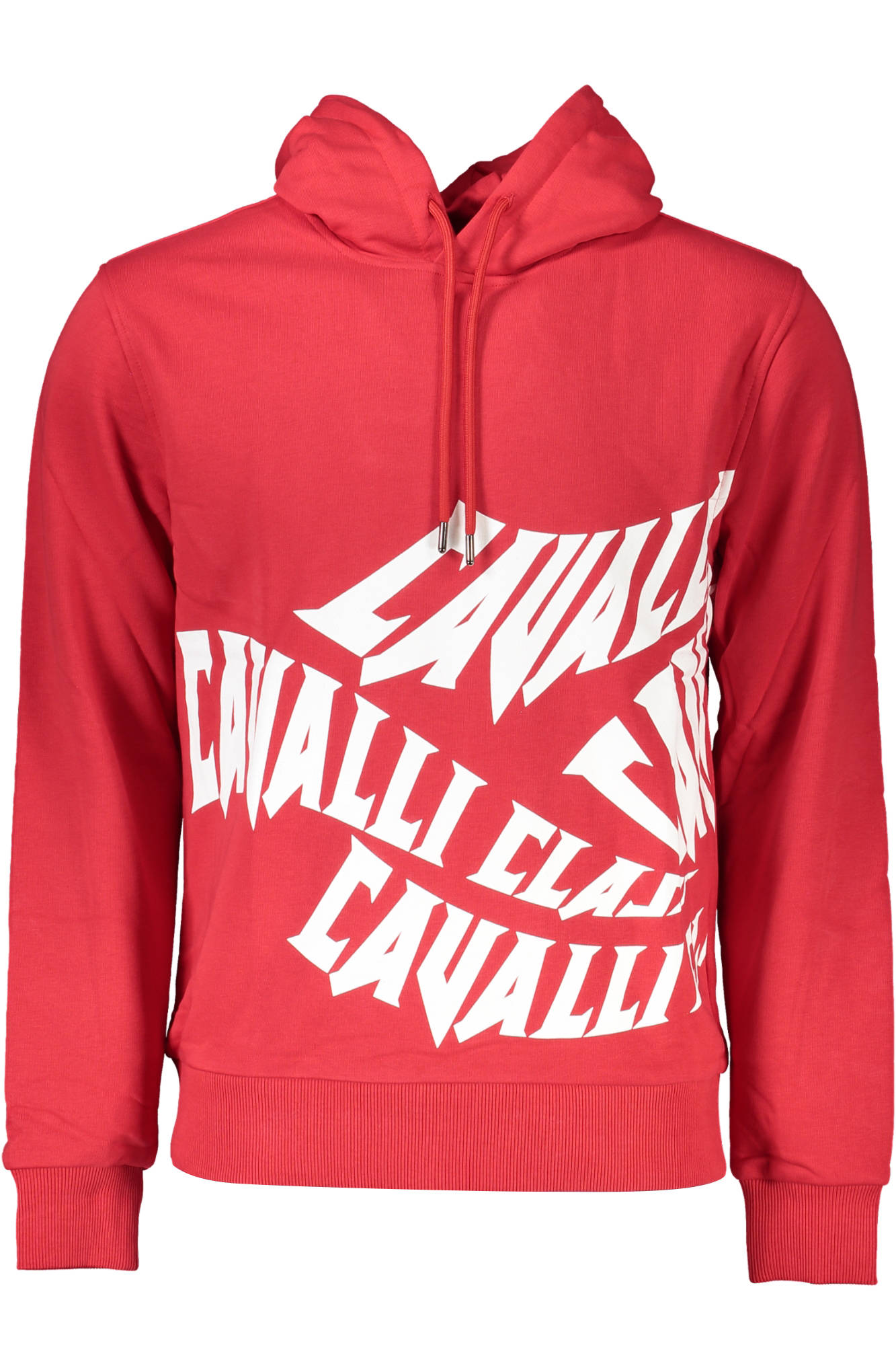 CAVALLI CLASS SWEATSHIRT WITHOUT ZIP MAN RED CAVALLI CLASS SWEATSHIRT WITHOUT ZIP MAN RED