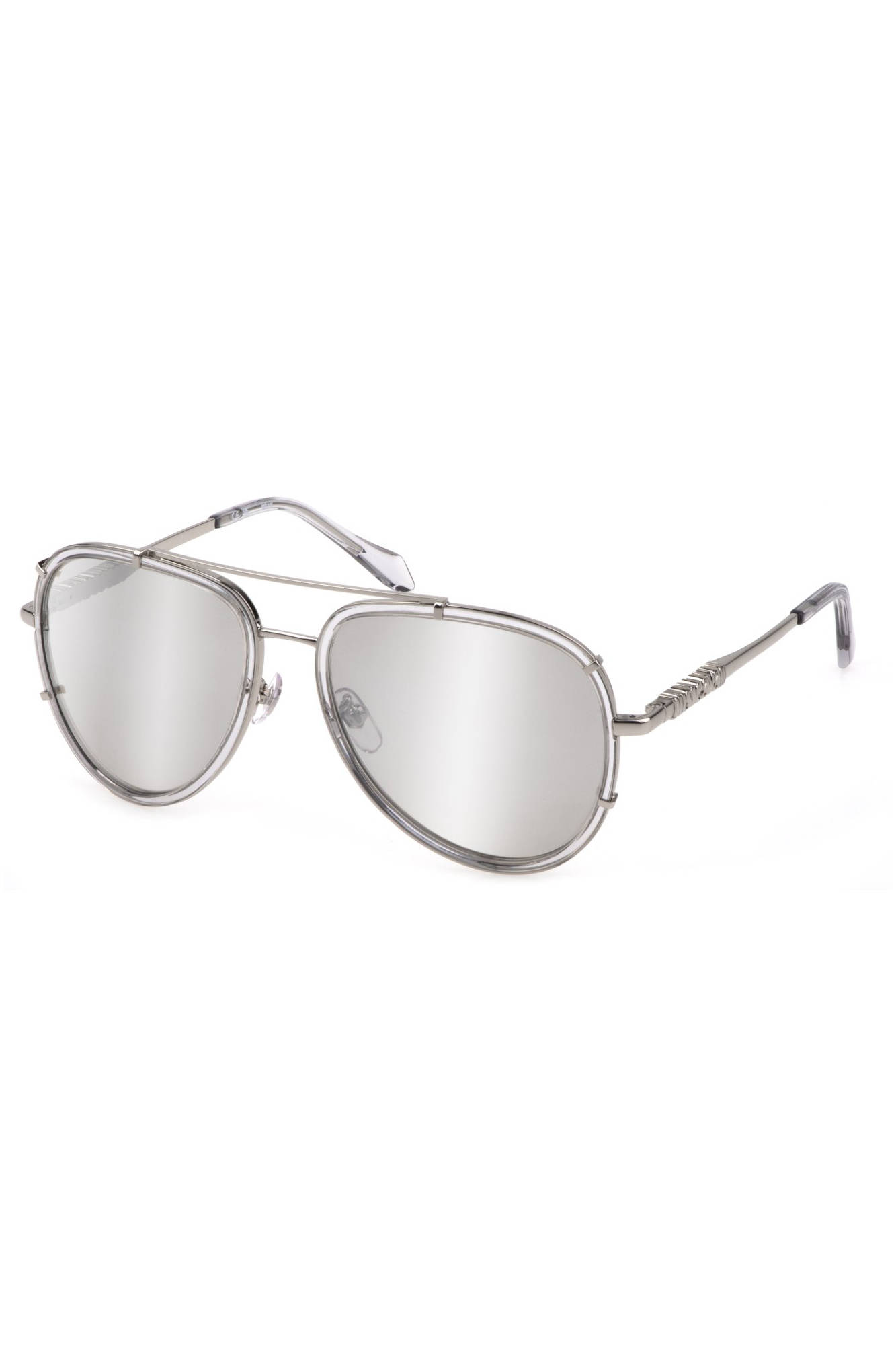 JUST CAVALLI WOMAN SILVER SUNGLASSES JUST CAVALLI WOMAN SILVER SUNGLASSES