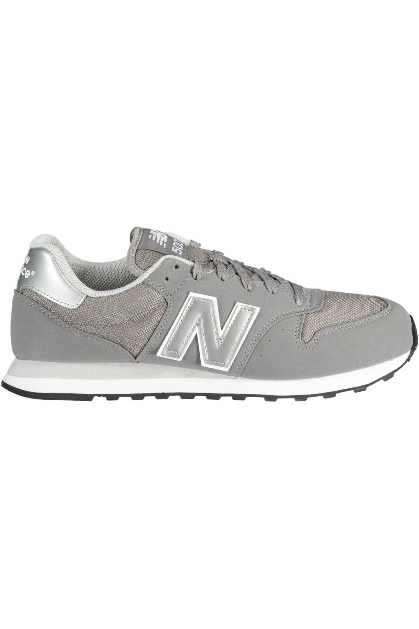 NEW BALANCE GRAY MAN SPORT SHOES NEW BALANCE GRAY MAN SPORT SHOES