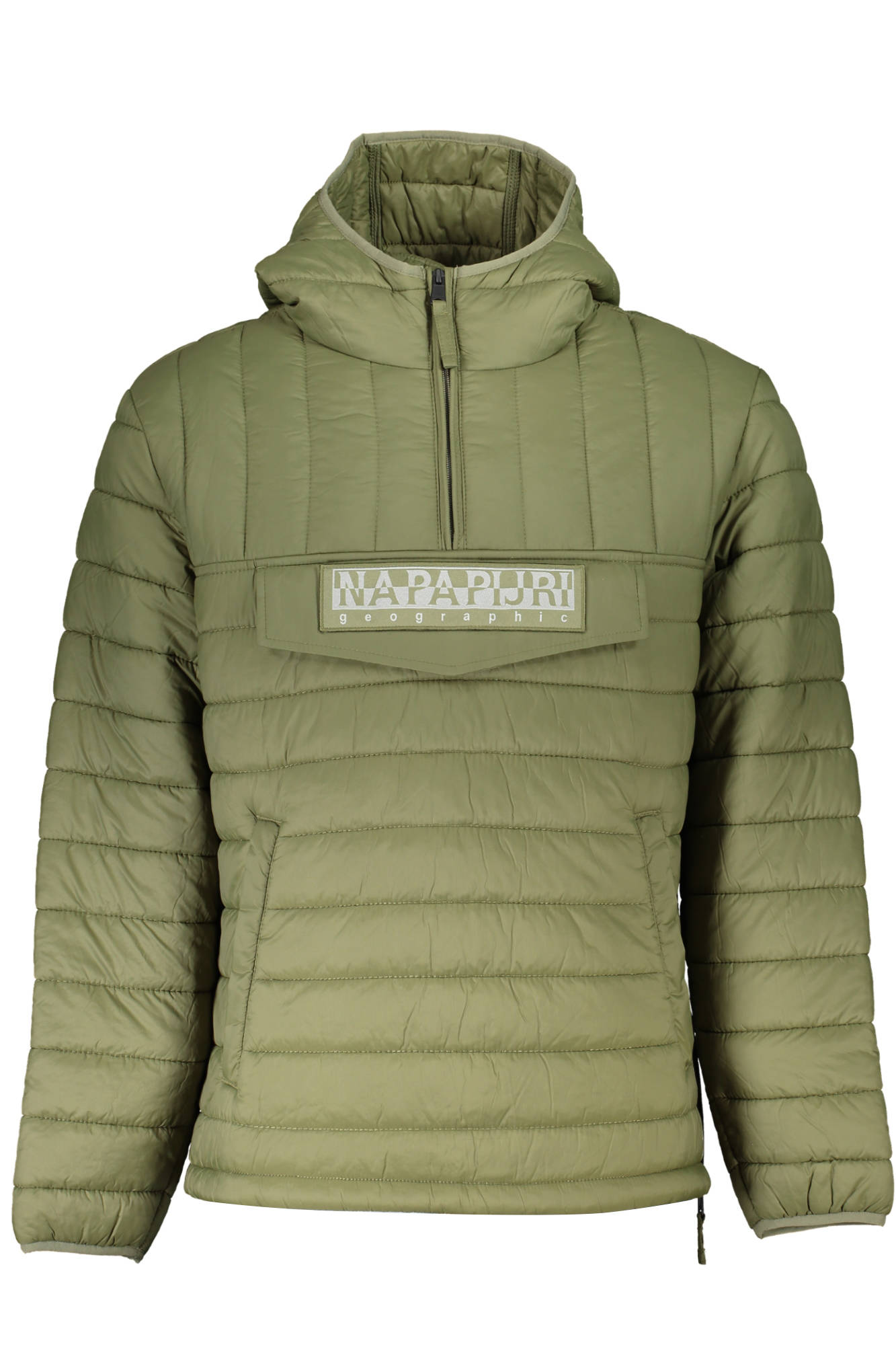 NAPAPIJRI MEN GREEN JACKET NAPAPIJRI MEN GREEN JACKET