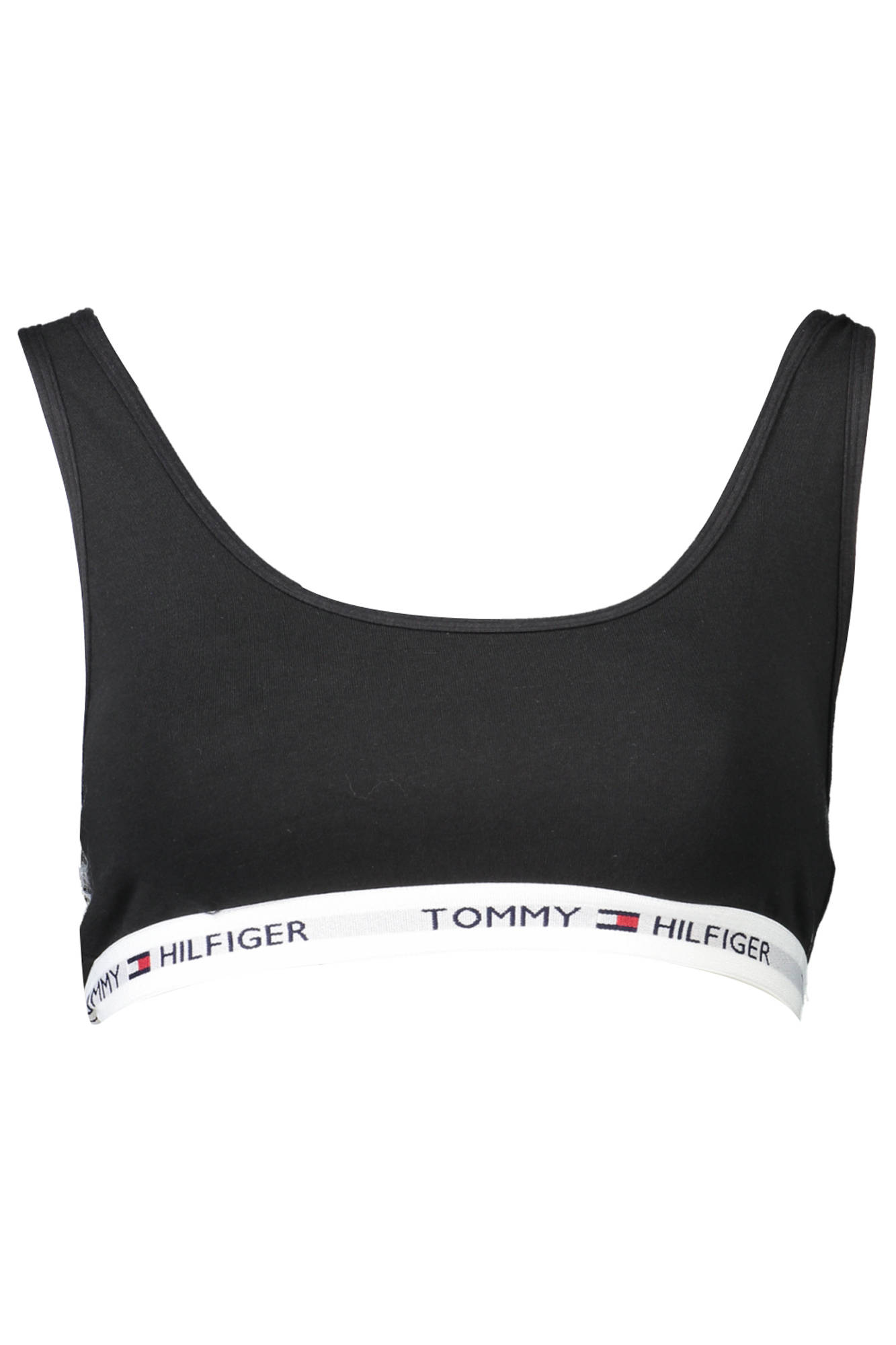 TOMMY HILFIGER BALCONY BRA WOMAN BLACK TOMMY HILFIGER BALCONY BRA WOMAN BLACK