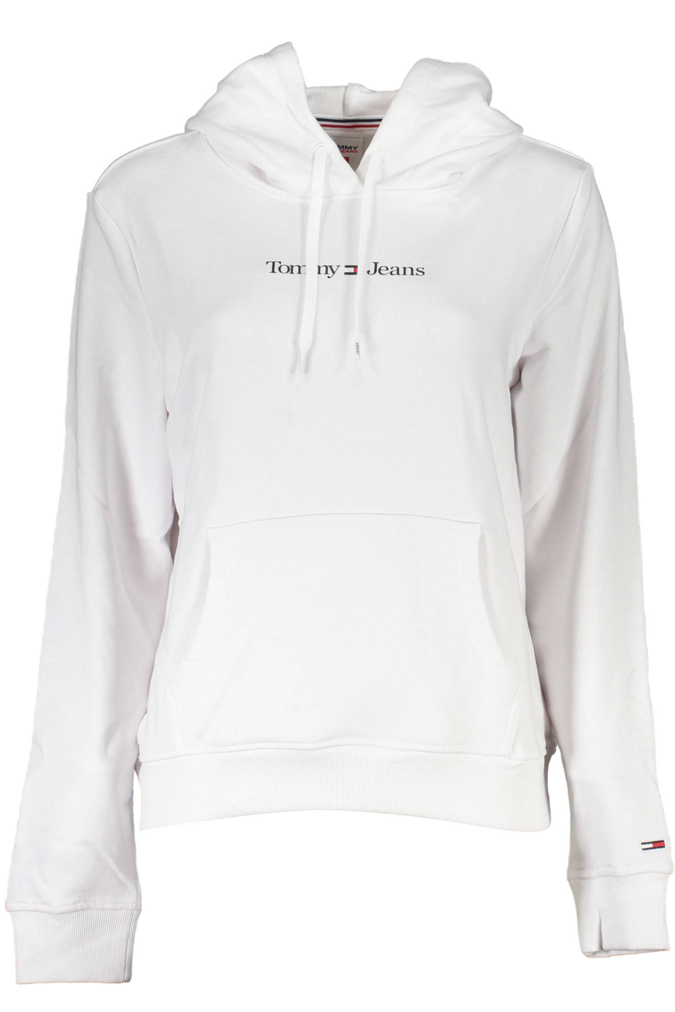 TOMMY HILFIGER WOMEN WHITE SWEATSHIRT WITHOUT ZIP TOMMY HILFIGER WOMEN WHITE SWEATSHIRT WITHOUT ZIP