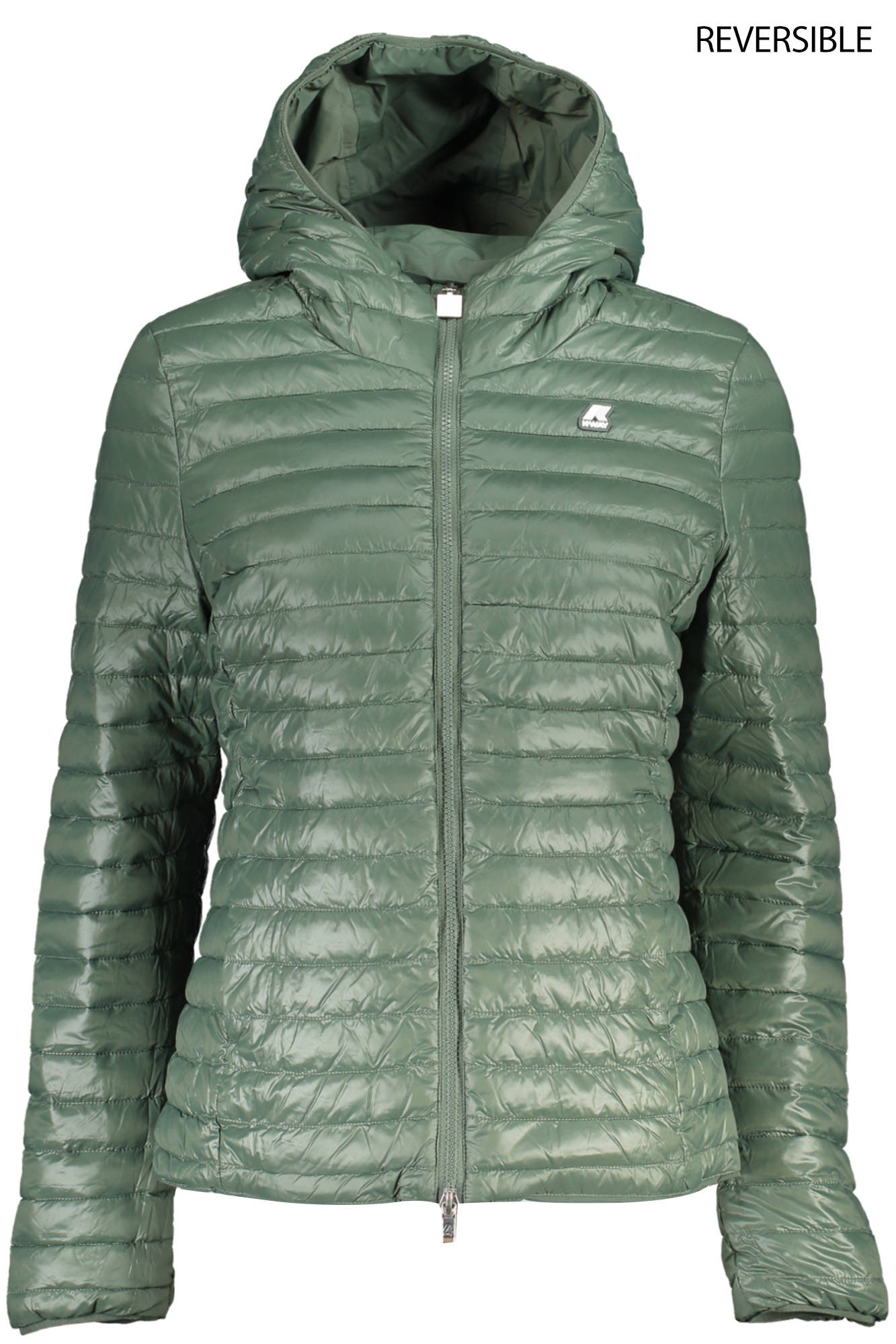 K-WAY WOMEN GREEN DOWN JACKET