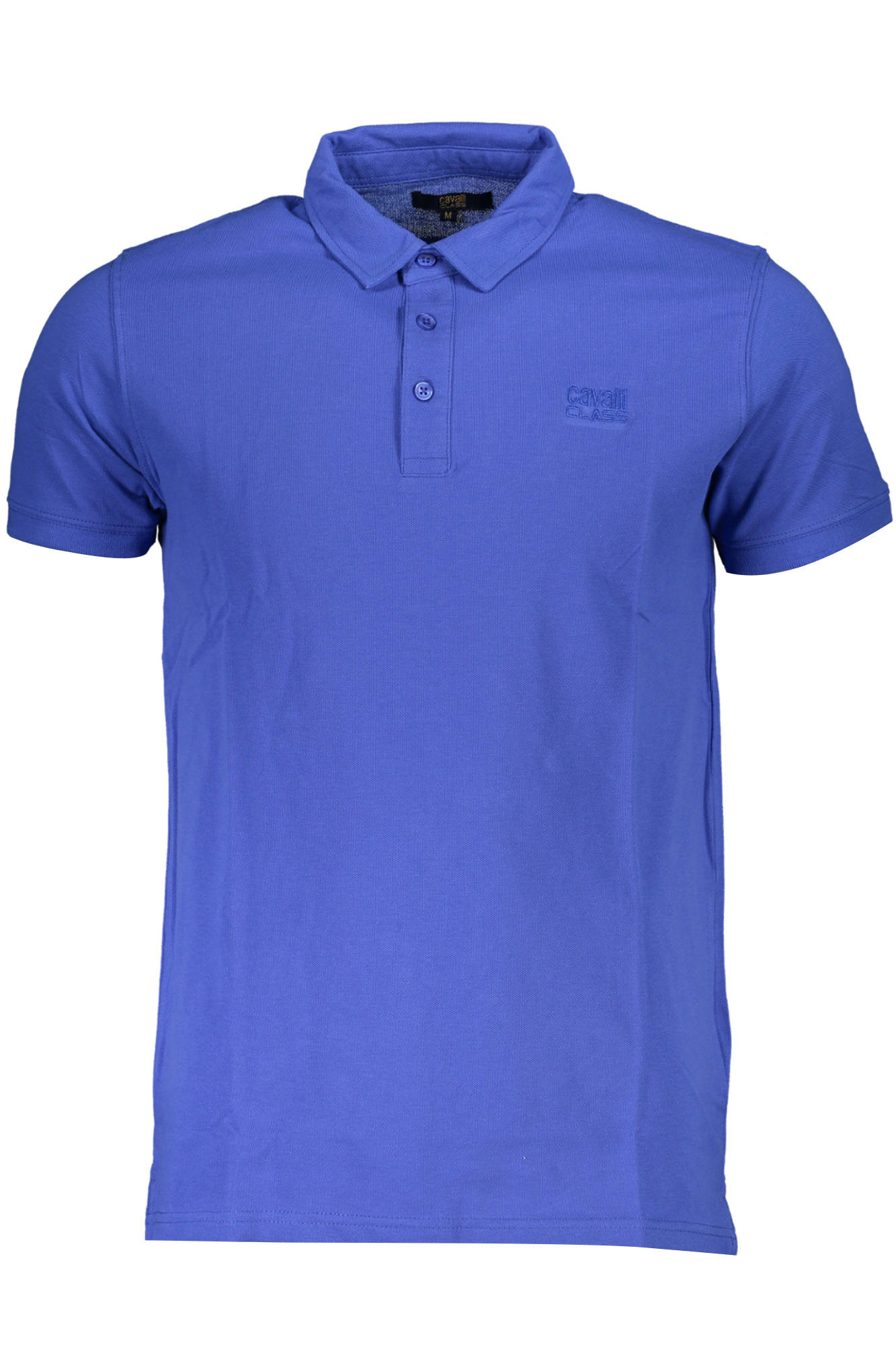 CAVALLI CLASS POLO SHORT SLEEVE MAN BLUE CAVALLI CLASS POLO SHORT SLEEVE MAN BLUE