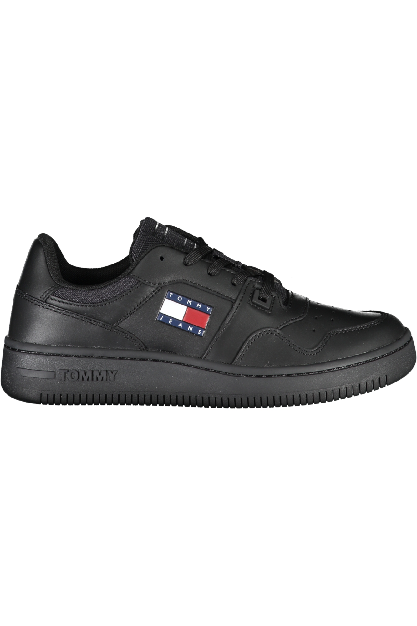 TOMMY HILFIGER BLACK WOMEN SPORTS SHOES TOMMY HILFIGER BLACK WOMEN SPORTS SHOES