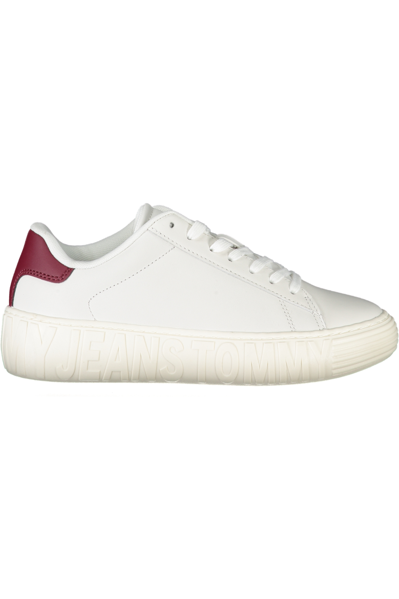 TOMMY HILFIGER WHITE WOMEN SPORTS SHOES TOMMY HILFIGER WHITE WOMEN SPORTS SHOES