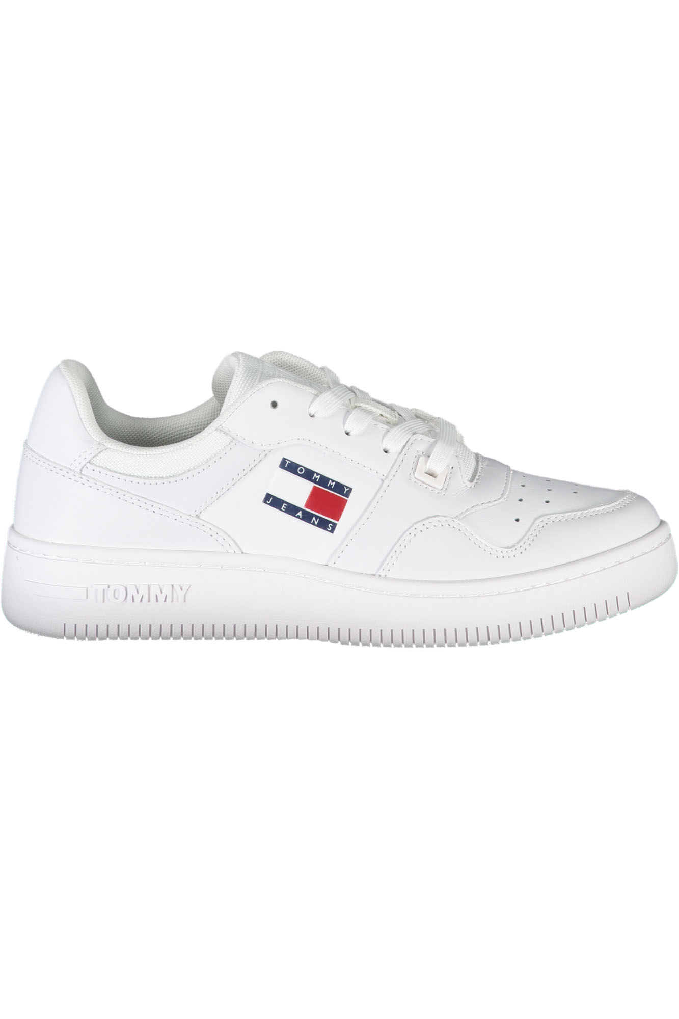TOMMY HILFIGER WHITE WOMEN SPORTS SHOES TOMMY HILFIGER WHITE WOMEN SPORTS SHOES