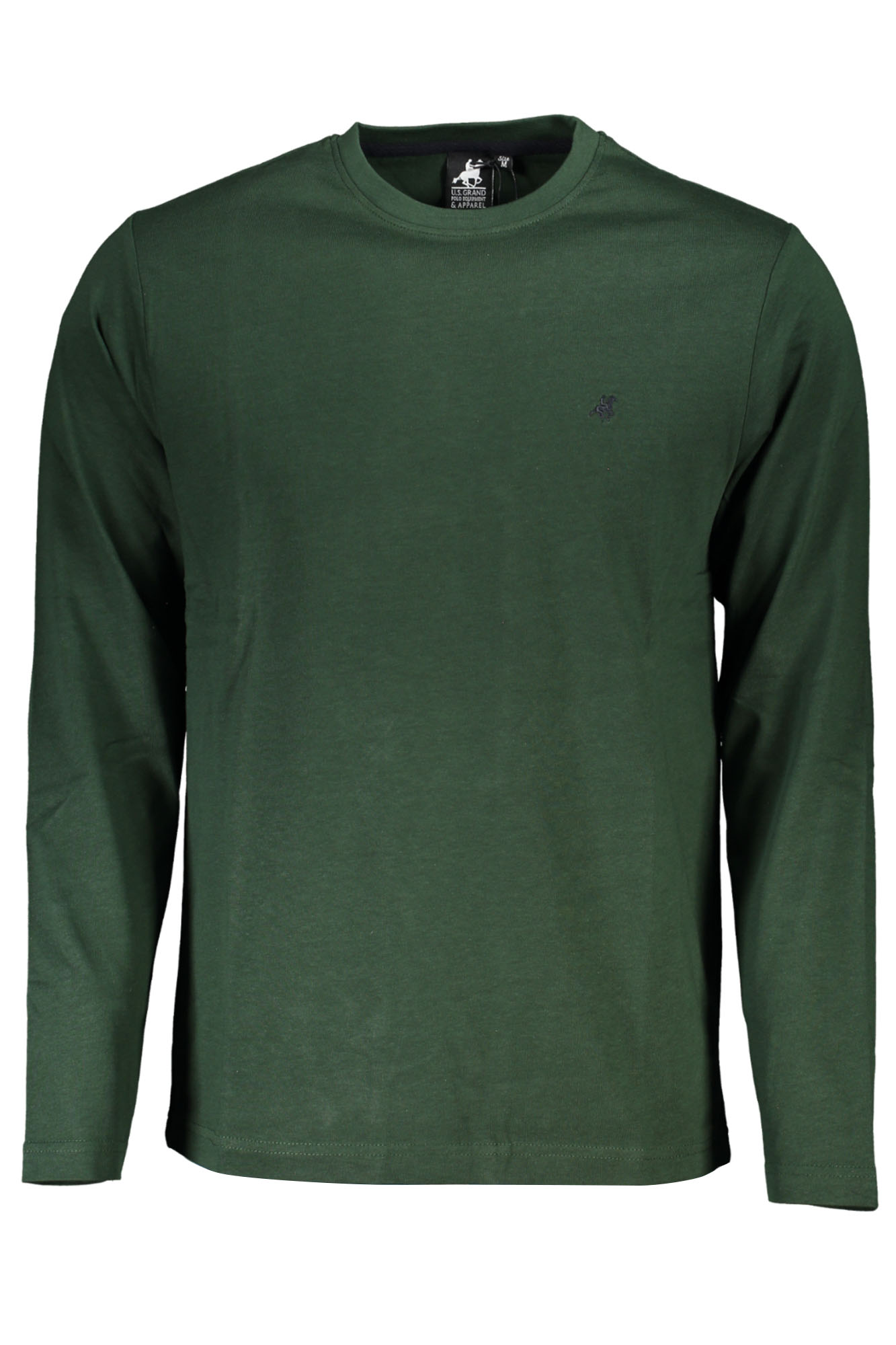US GRAND MEN LONG-SLEEVED GREEN T-SHIRT US GRAND MEN LONG-SLEEVED GREEN T-SHIRT