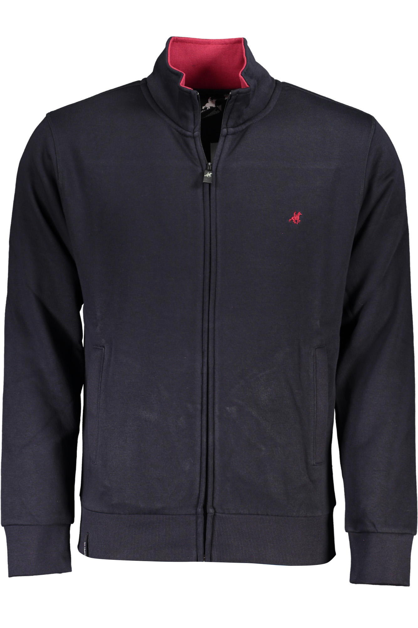 US GRAND MEN BLUE ZIP-UP SWEATSHIRT US GRAND MEN BLUE ZIP-UP SWEATSHIRT
