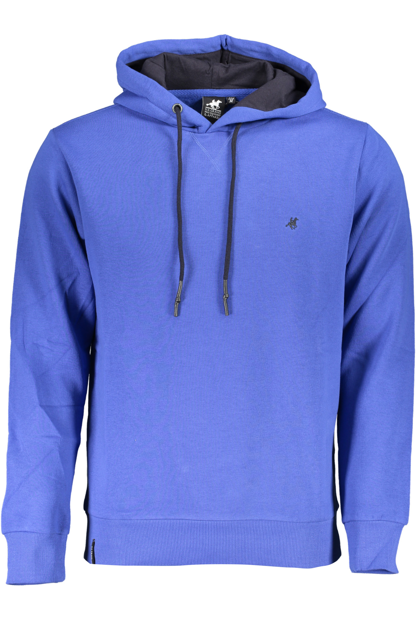 US GRAND MEN BLUE ZIP-UP SWEATSHIRT US GRAND MEN BLUE ZIP-UP SWEATSHIRT