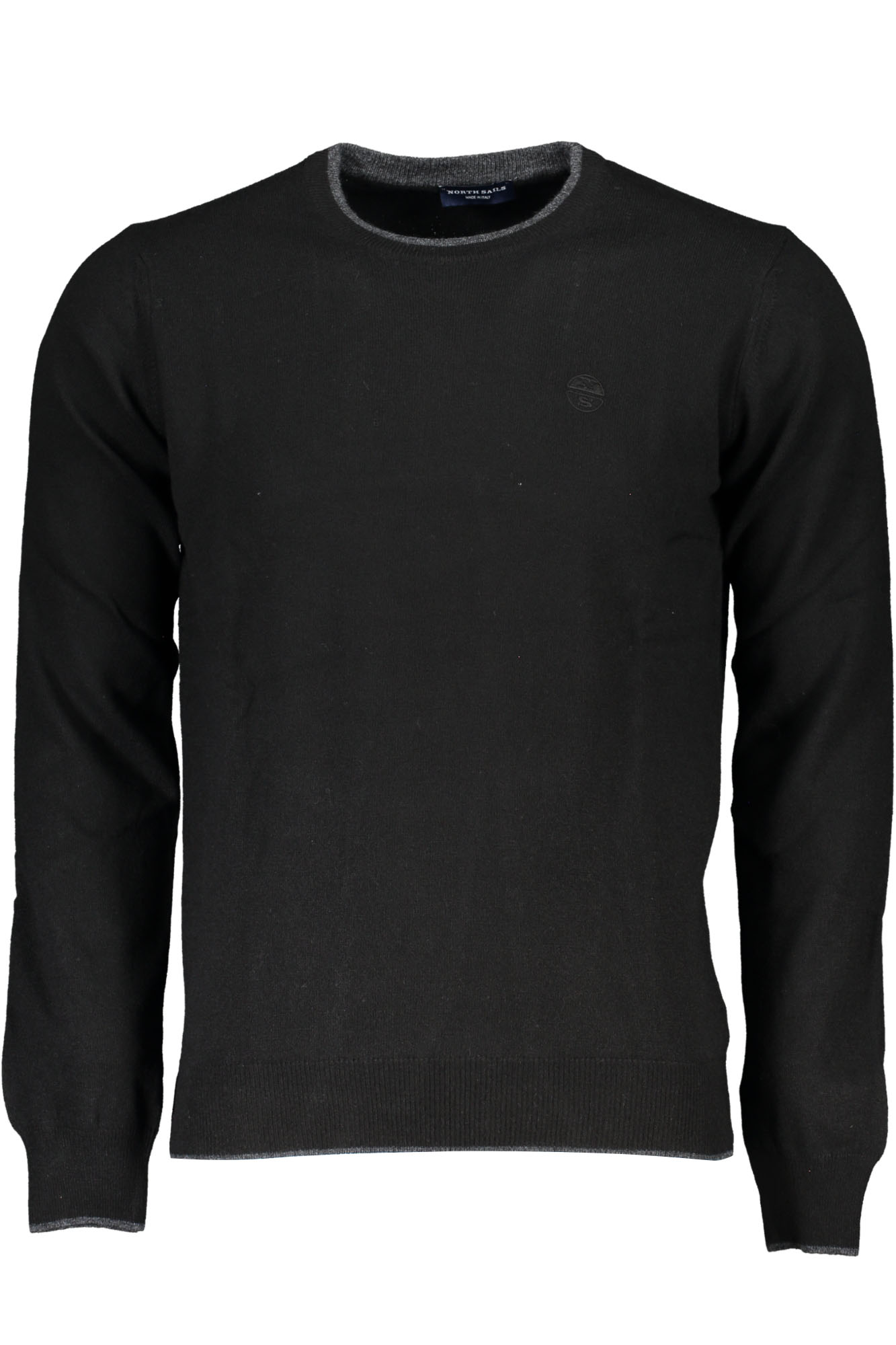 NORTH SAILS MEN BLACK SWEATER NORTH SAILS MEN BLACK SWEATER