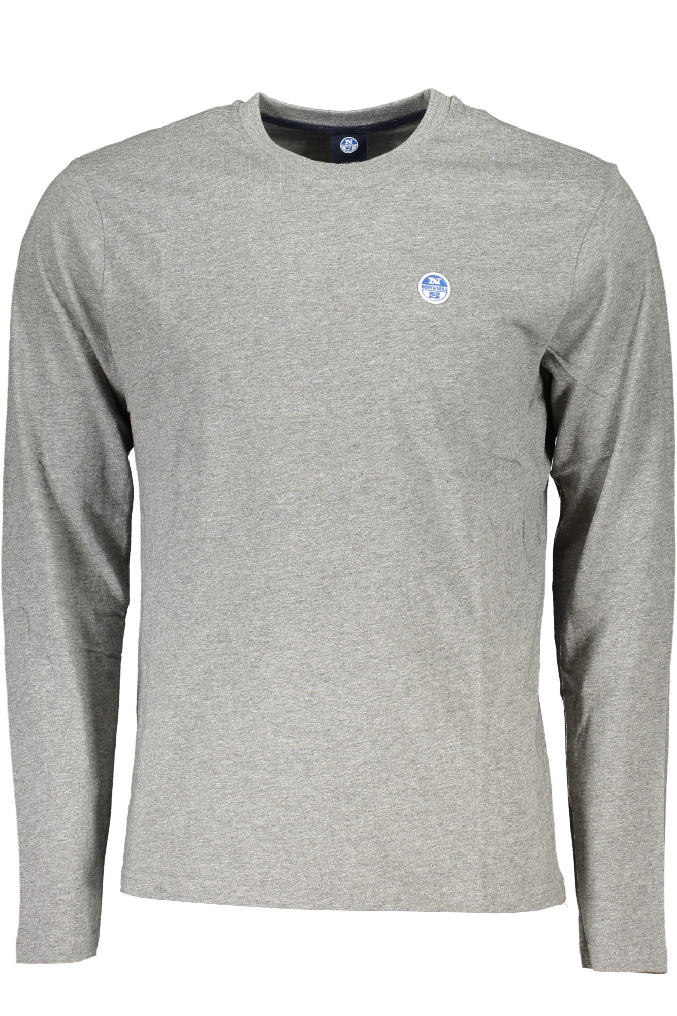 NORTH SAILS MEN LONG SLEEVE T-SHIRT GRAY NORTH SAILS MEN LONG SLEEVE T-SHIRT GRAY