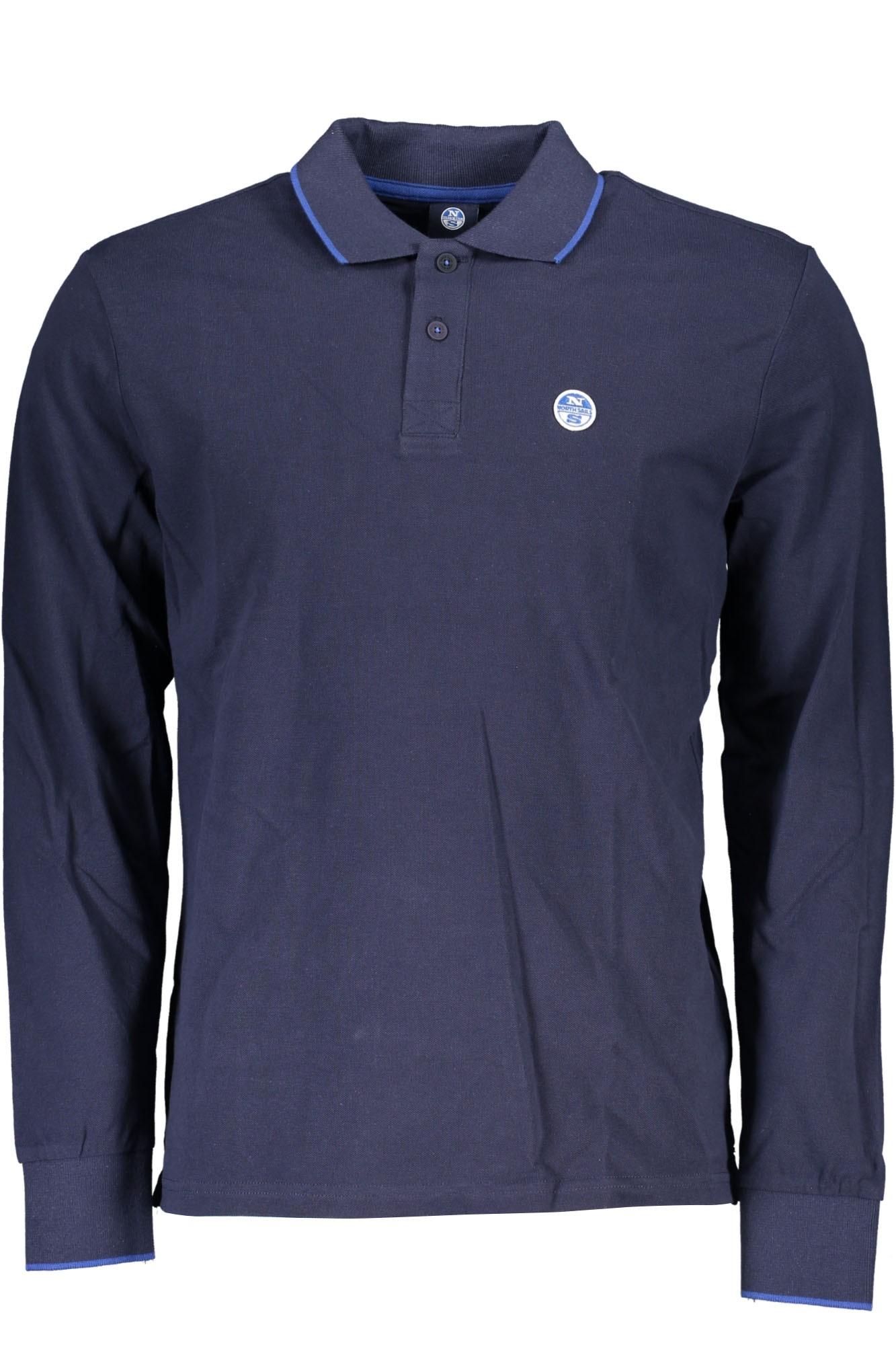 NORTH SAILS MEN LONG SLEEVED POLO SHIRT BLUE NORTH SAILS MEN LONG SLEEVED POLO SHIRT BLUE