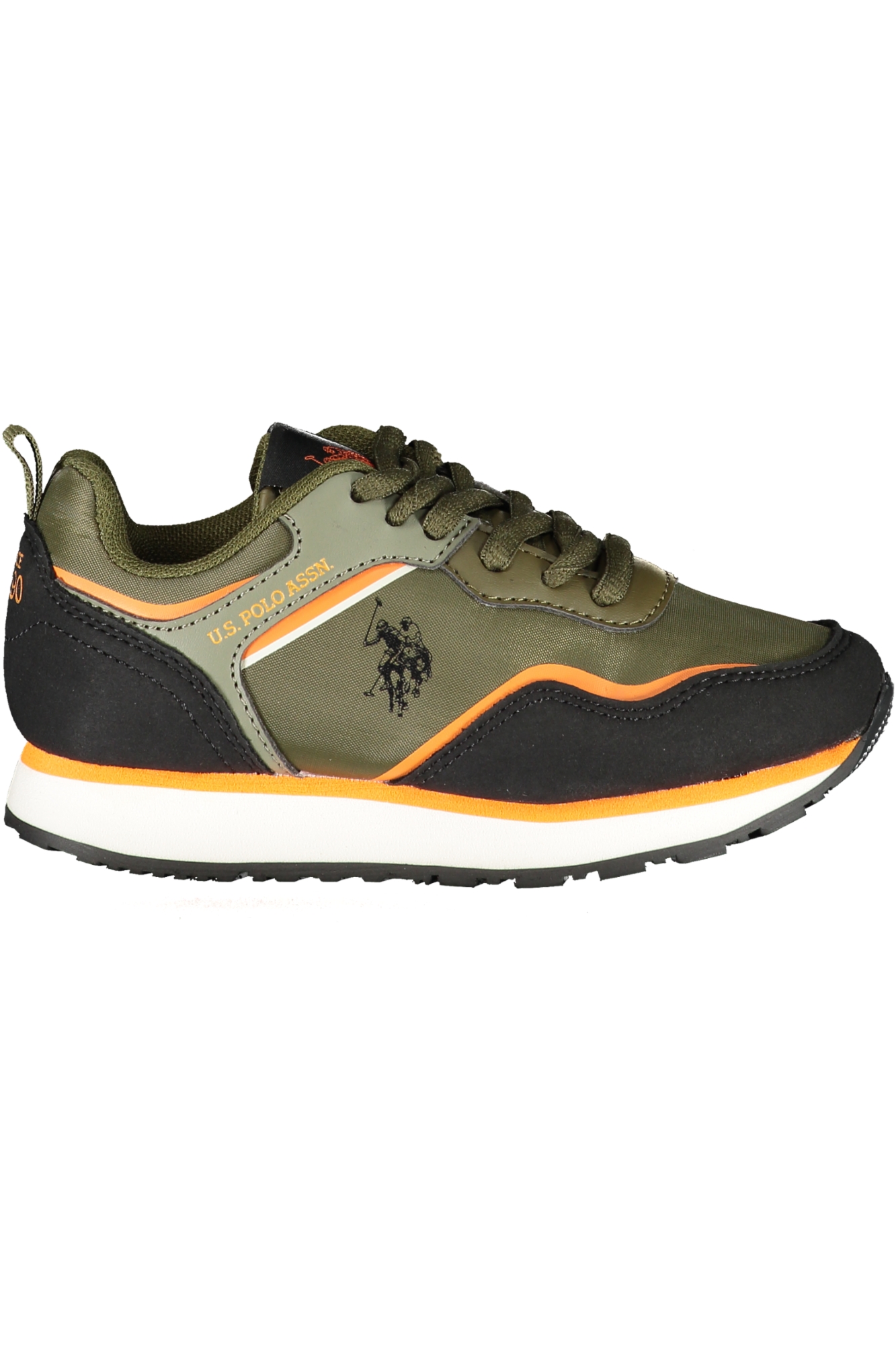 US POLO ASSN. GREEN SPORTS SHOES FOR CHILDREN US POLO ASSN. GREEN SPORTS SHOES FOR CHILDREN