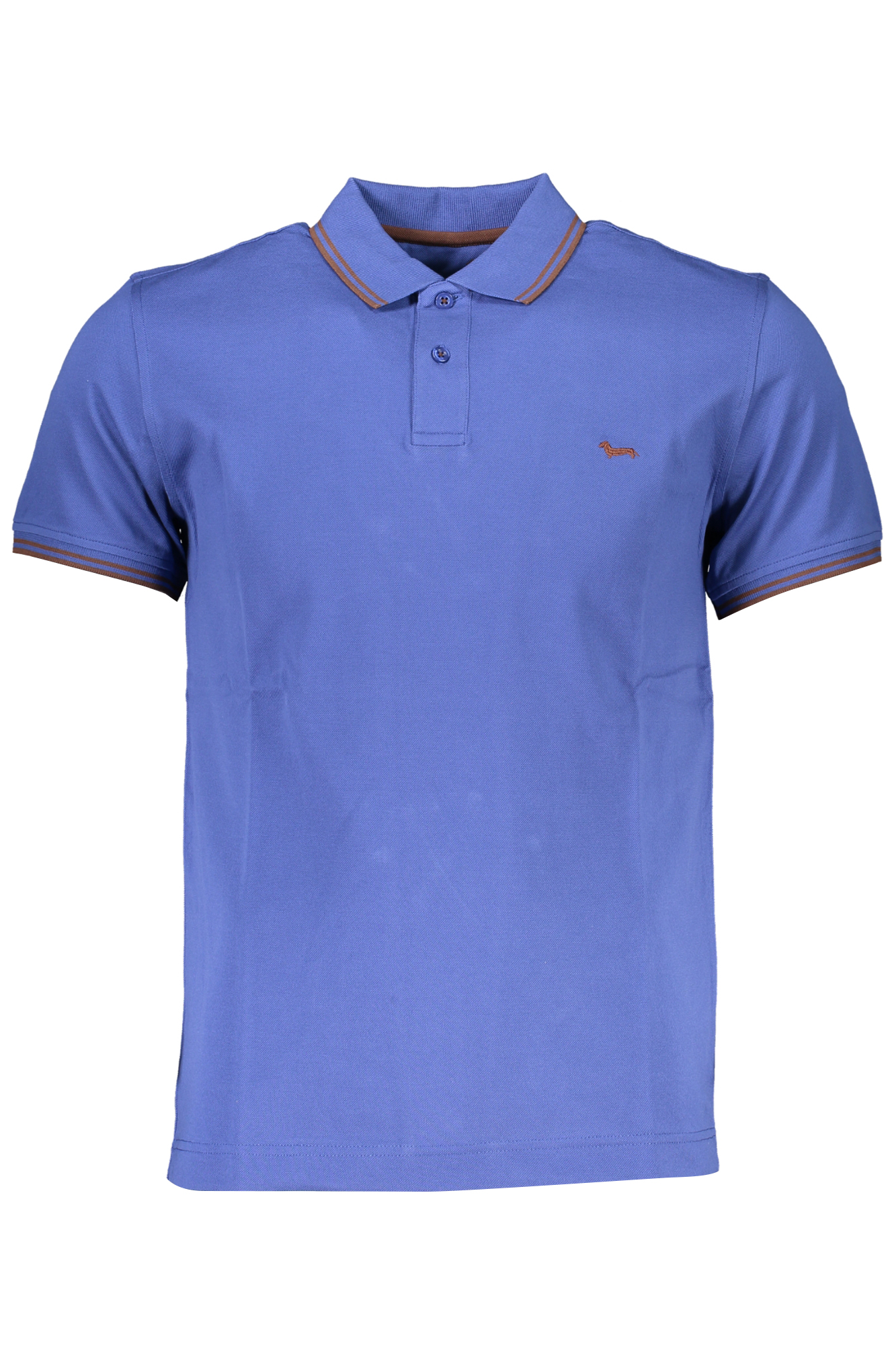 HARMONT & BLAINE MEN SHORT SLEEVED POLO SHIRT BLUE