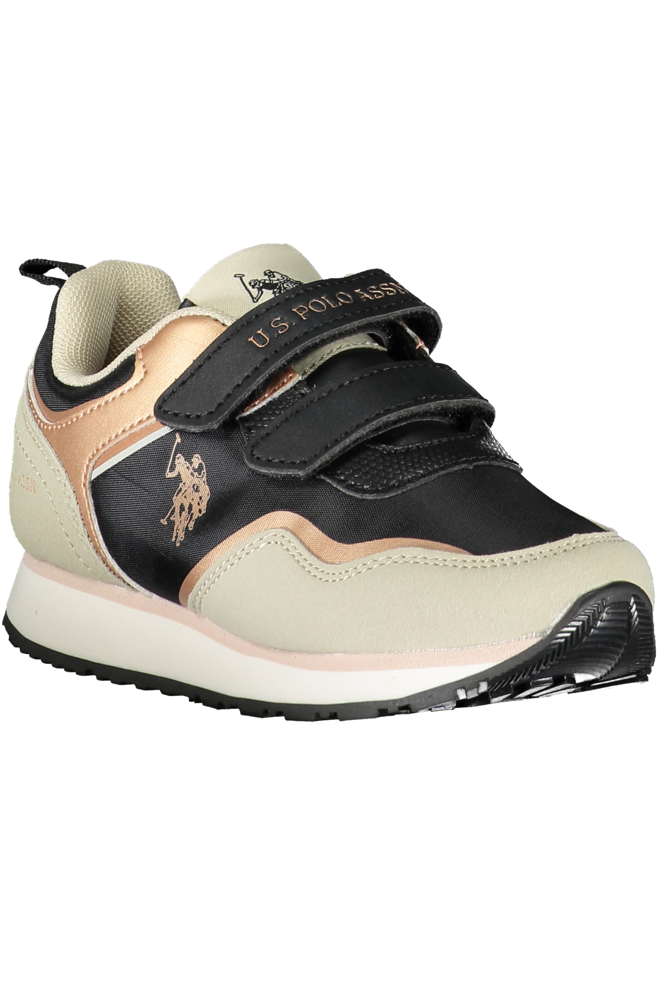 US POLO BEST PRICE BLACK CHILDREN SPORTS SHOES