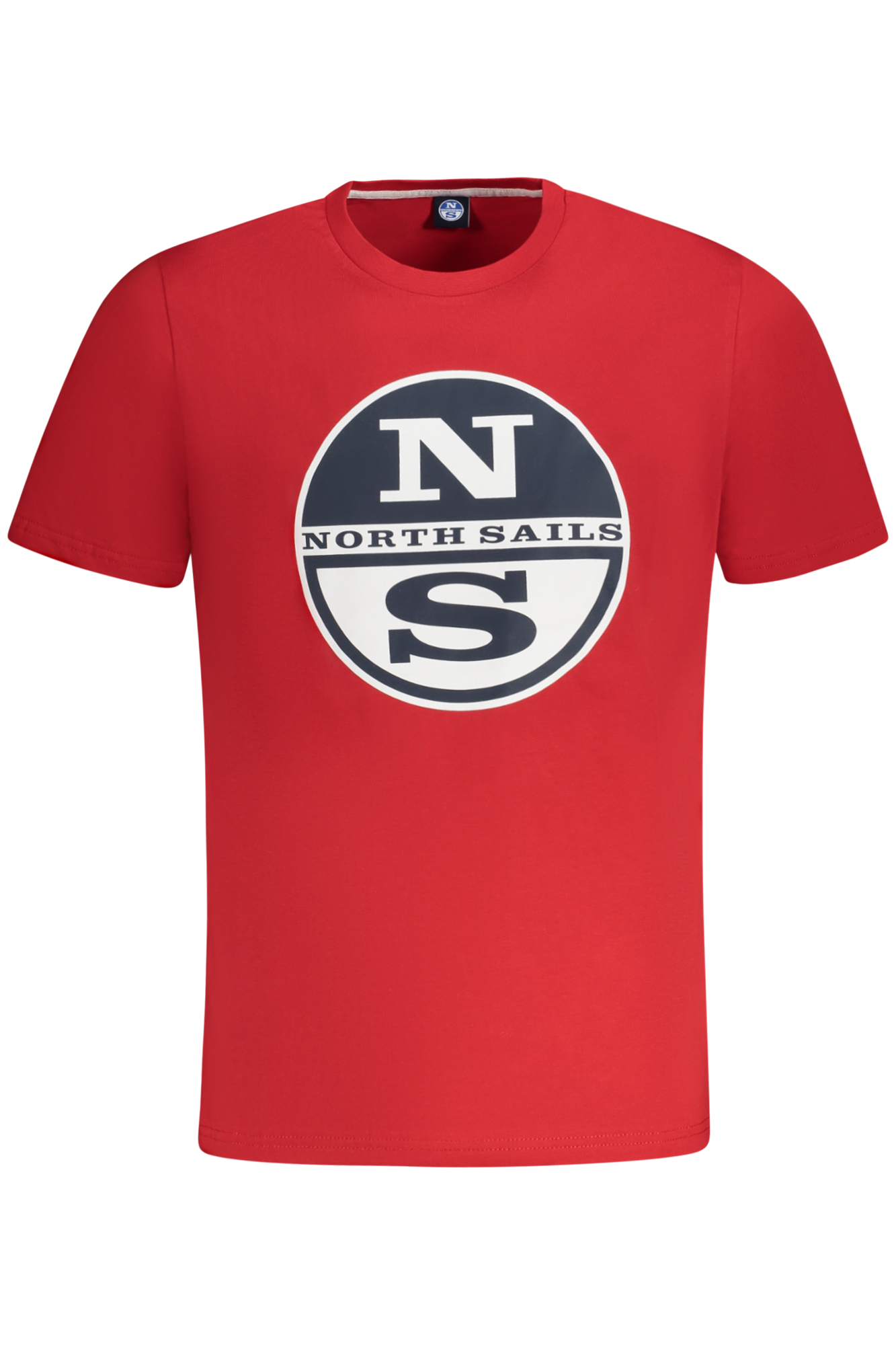 NORTH SAILS MEN SHORT SLEEVE T-SHIRT RED NORTH SAILS MEN SHORT SLEEVE T-SHIRT RED