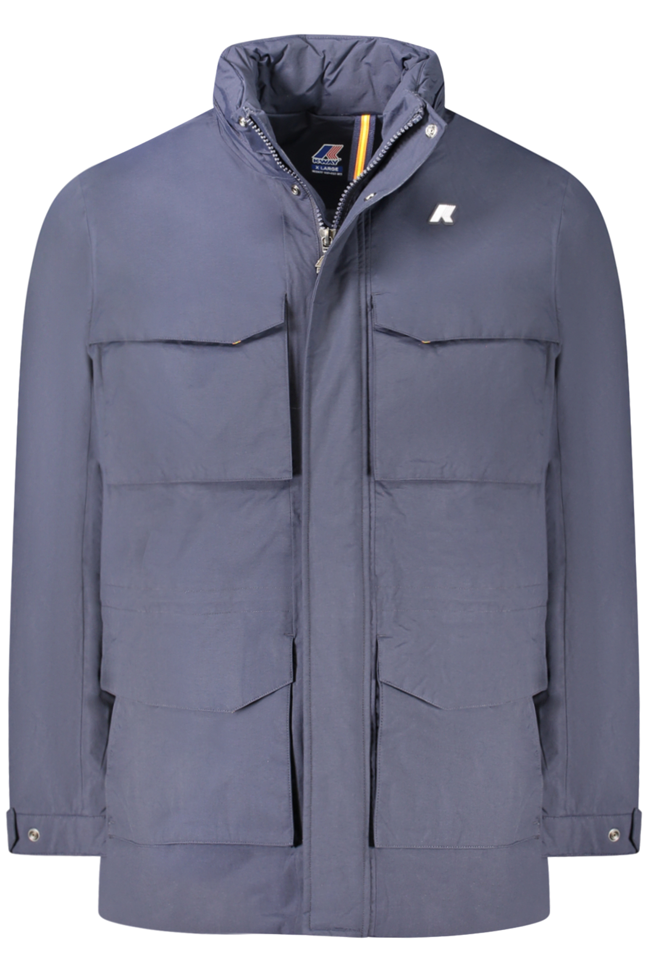 K-WAY MEN JACKET BLUE