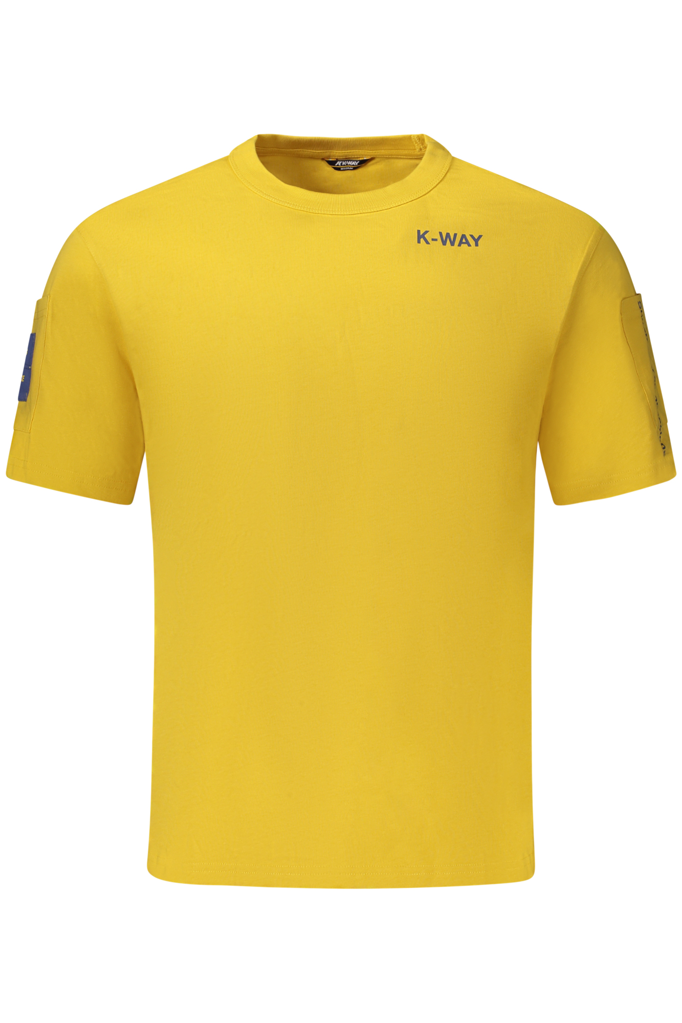 K-WAY SHORT SLEEVE T-SHIRT MEN YELLOW
