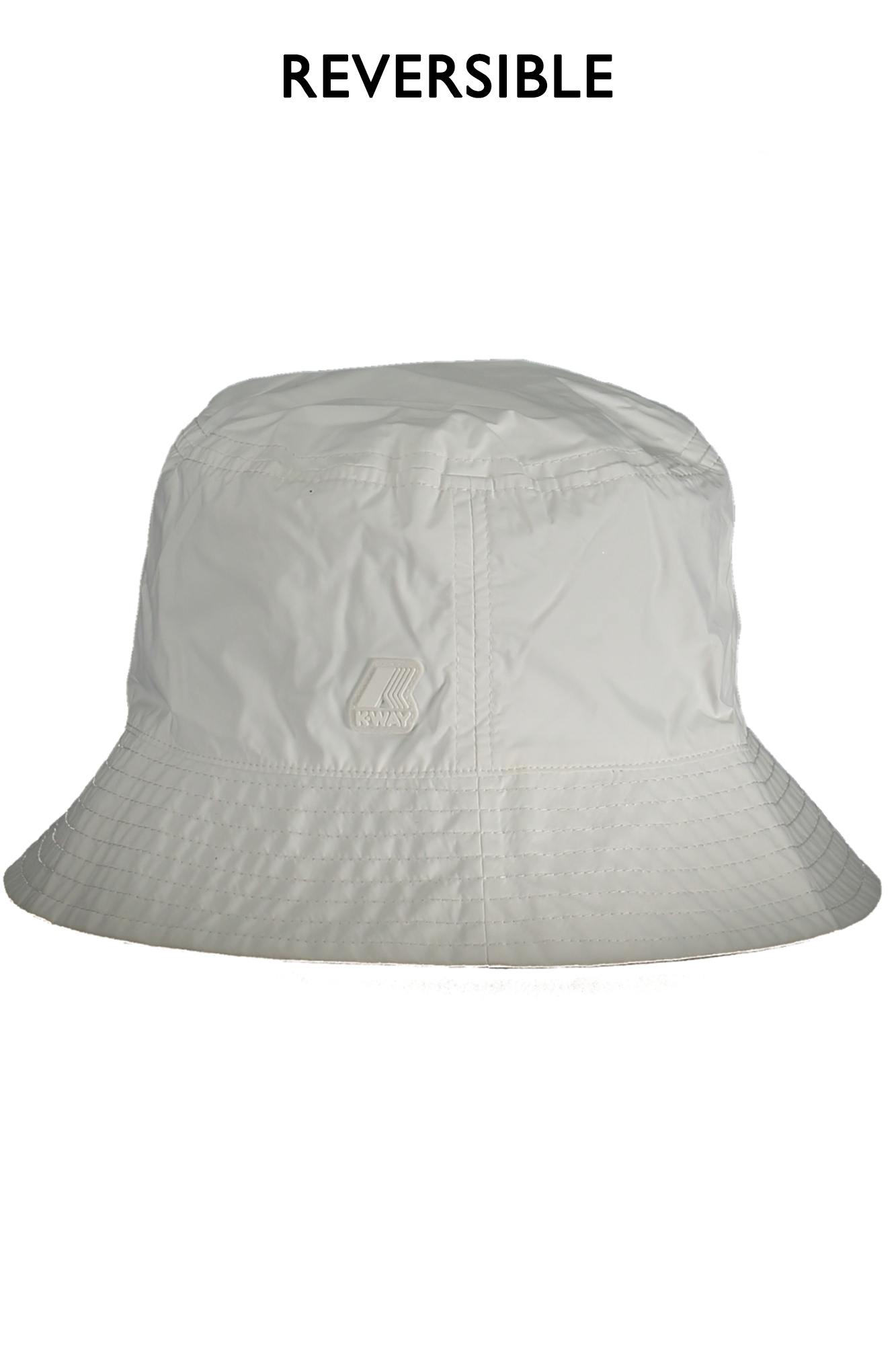 K-WAY FISHERMAN HAT WOMEN WHITE