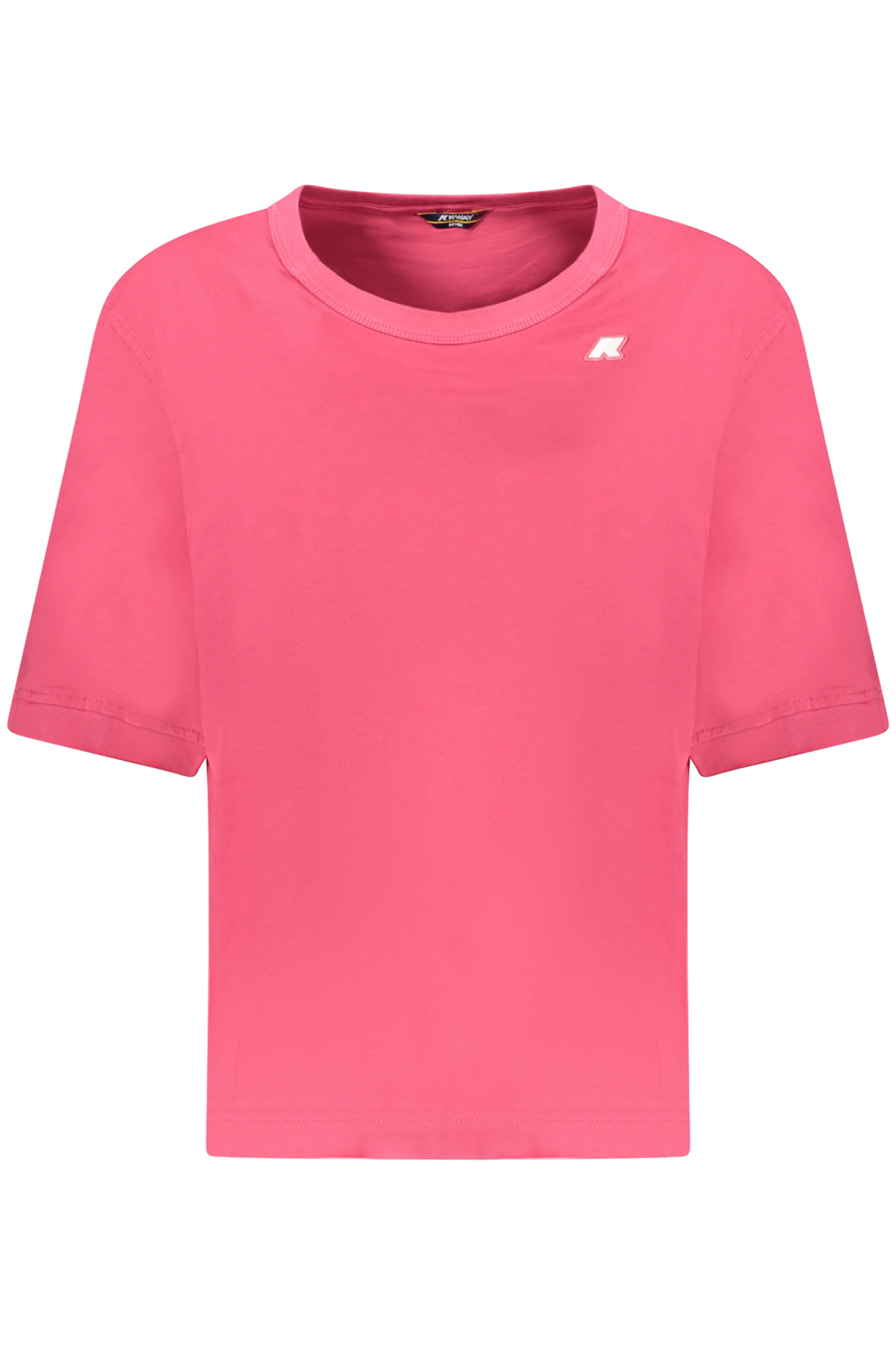 K-WAY SHORT SLEEVE T-SHIRT WOMEN PINK K-WAY SHORT SLEEVE T-SHIRT WOMEN PINK