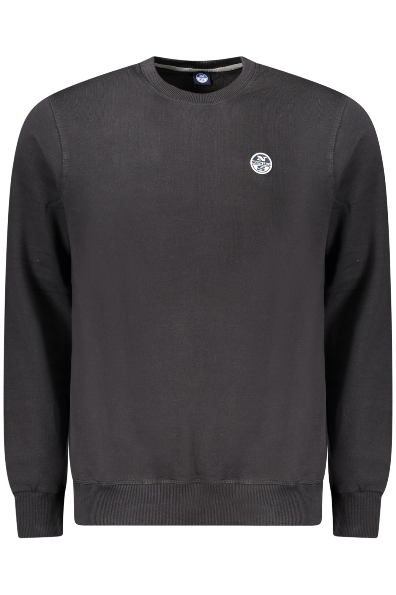 NORTH SAILS MEN BLACK ZIP-UP SWEATSHIRT NORTH SAILS MEN BLACK ZIP-UP SWEATSHIRT