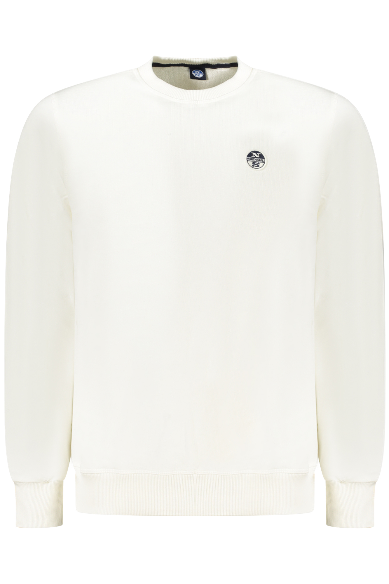 NORTH SAILS MEN ZIP-UP SWEATSHIRT WHITE NORTH SAILS MEN ZIP-UP SWEATSHIRT WHITE