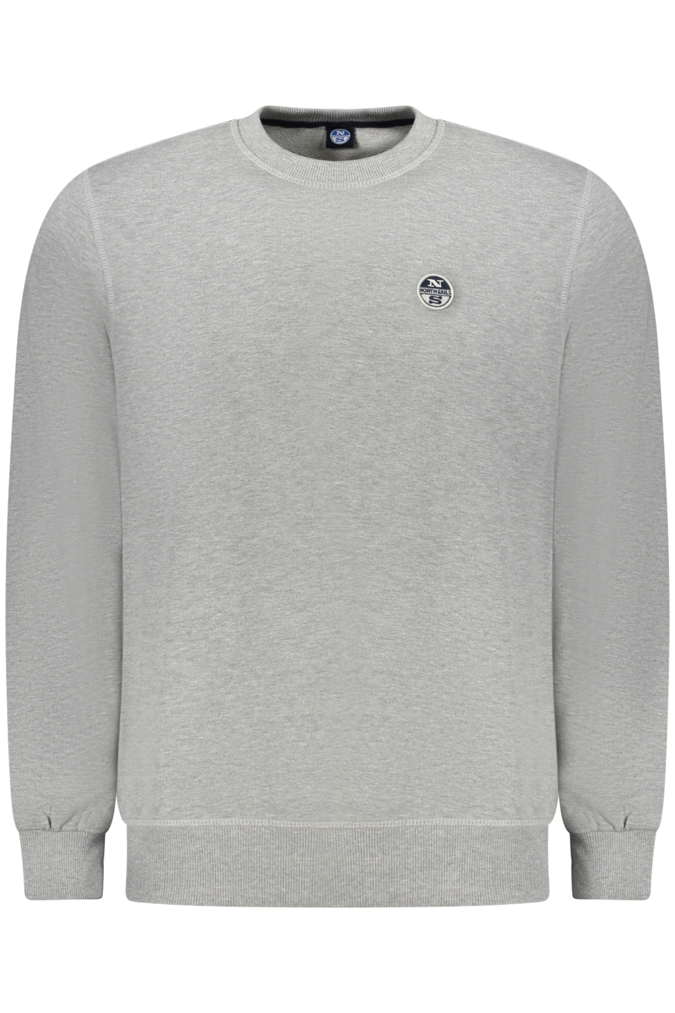 NORTH SAILS MEN ZIP-UP SWEATSHIRT GREY NORTH SAILS MEN ZIP-UP SWEATSHIRT GREY