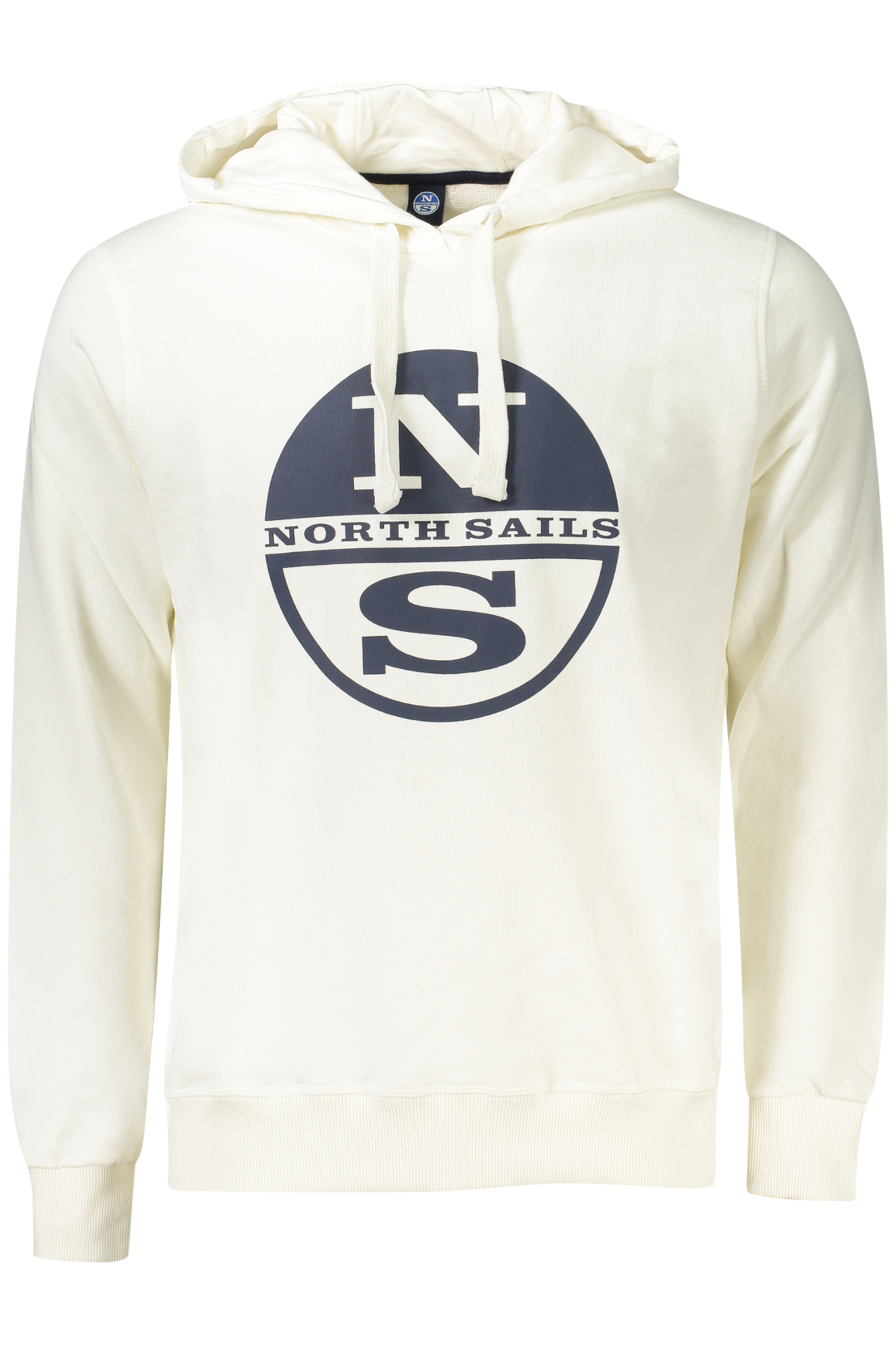 NORTH SAILS MEN ZIP-UP SWEATSHIRT WHITE NORTH SAILS MEN ZIP-UP SWEATSHIRT WHITE