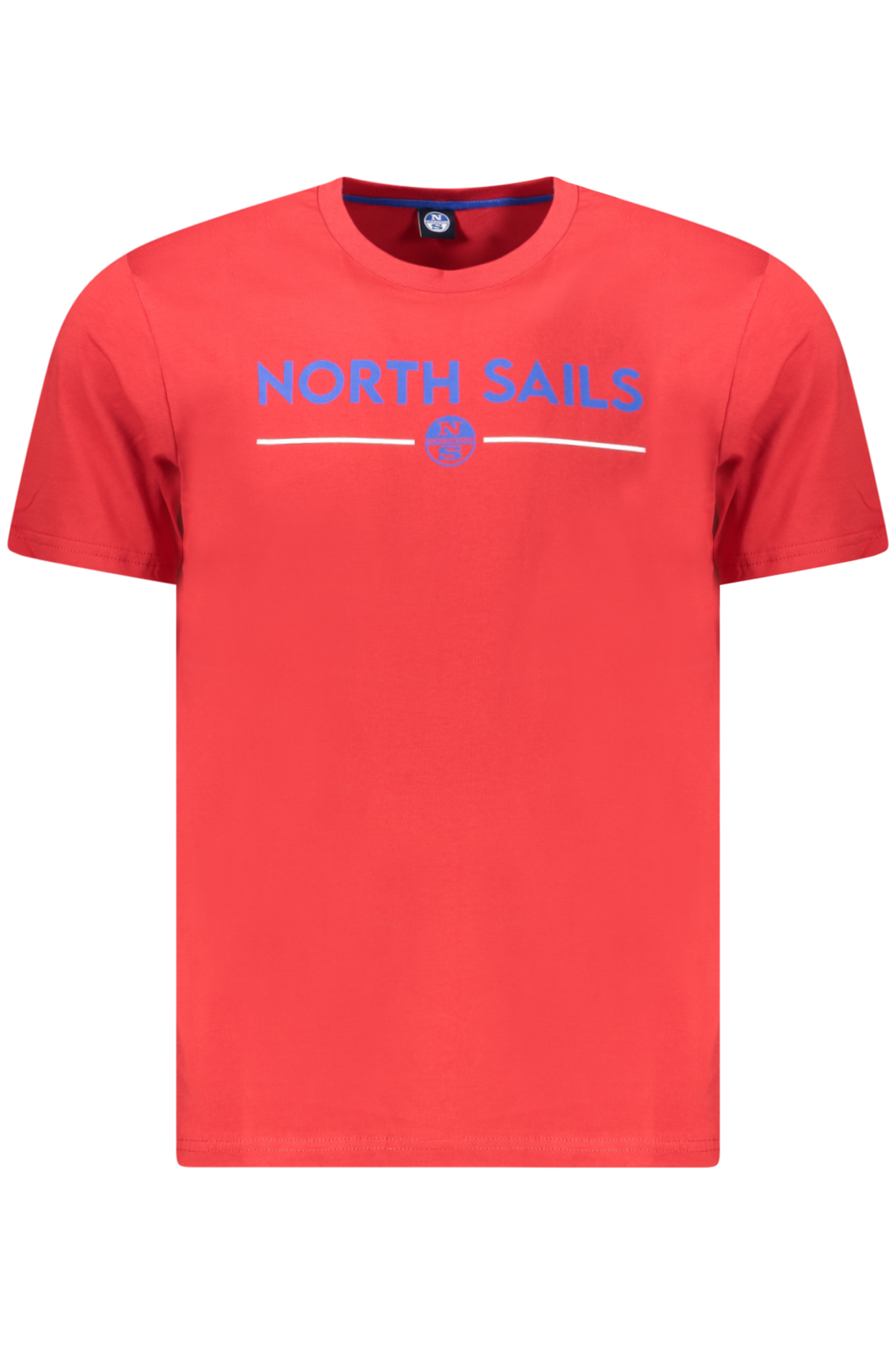 NORTH SAILS MEN SHORT SLEEVE T-SHIRT RED NORTH SAILS MEN SHORT SLEEVE T-SHIRT RED