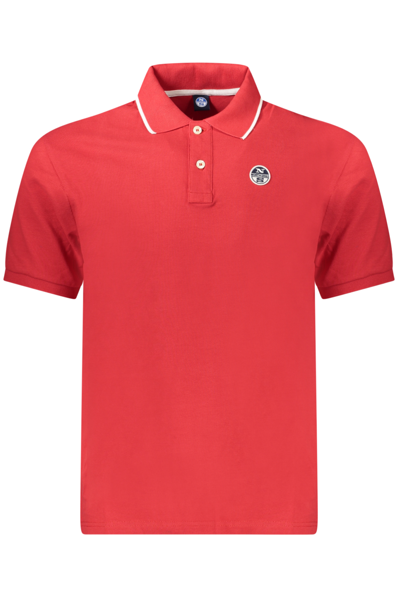 NORTH SAILS MEN SHORT SLEEVE POLO SHIRT RED