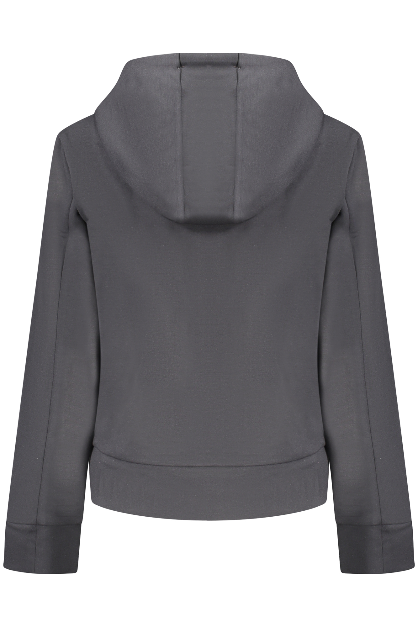 K-WAY WOMEN ZIP-UP SWEATSHIRT BLACK