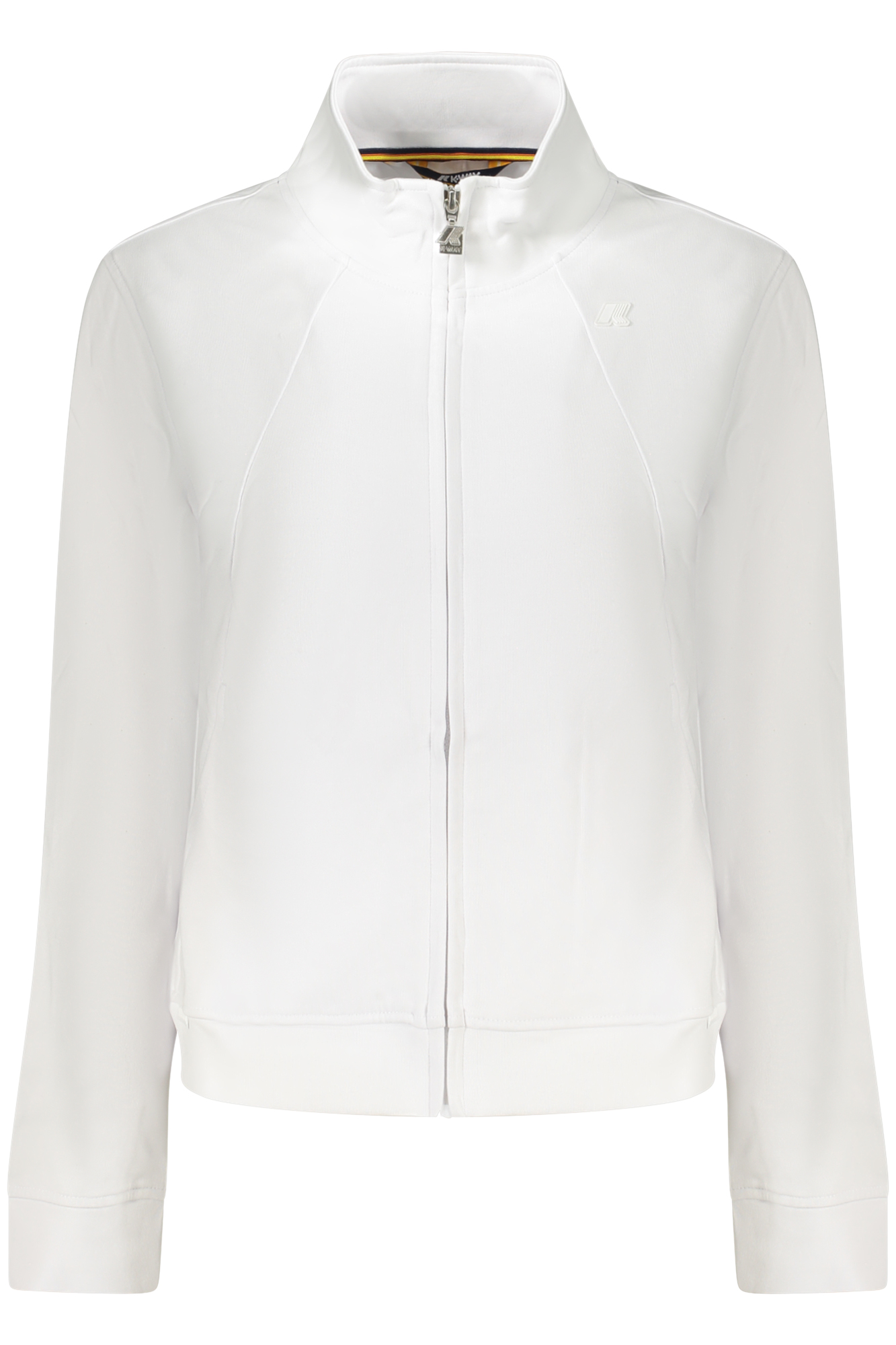 K-WAY WOMEN ZIP-UP SWEATSHIRT WHITE