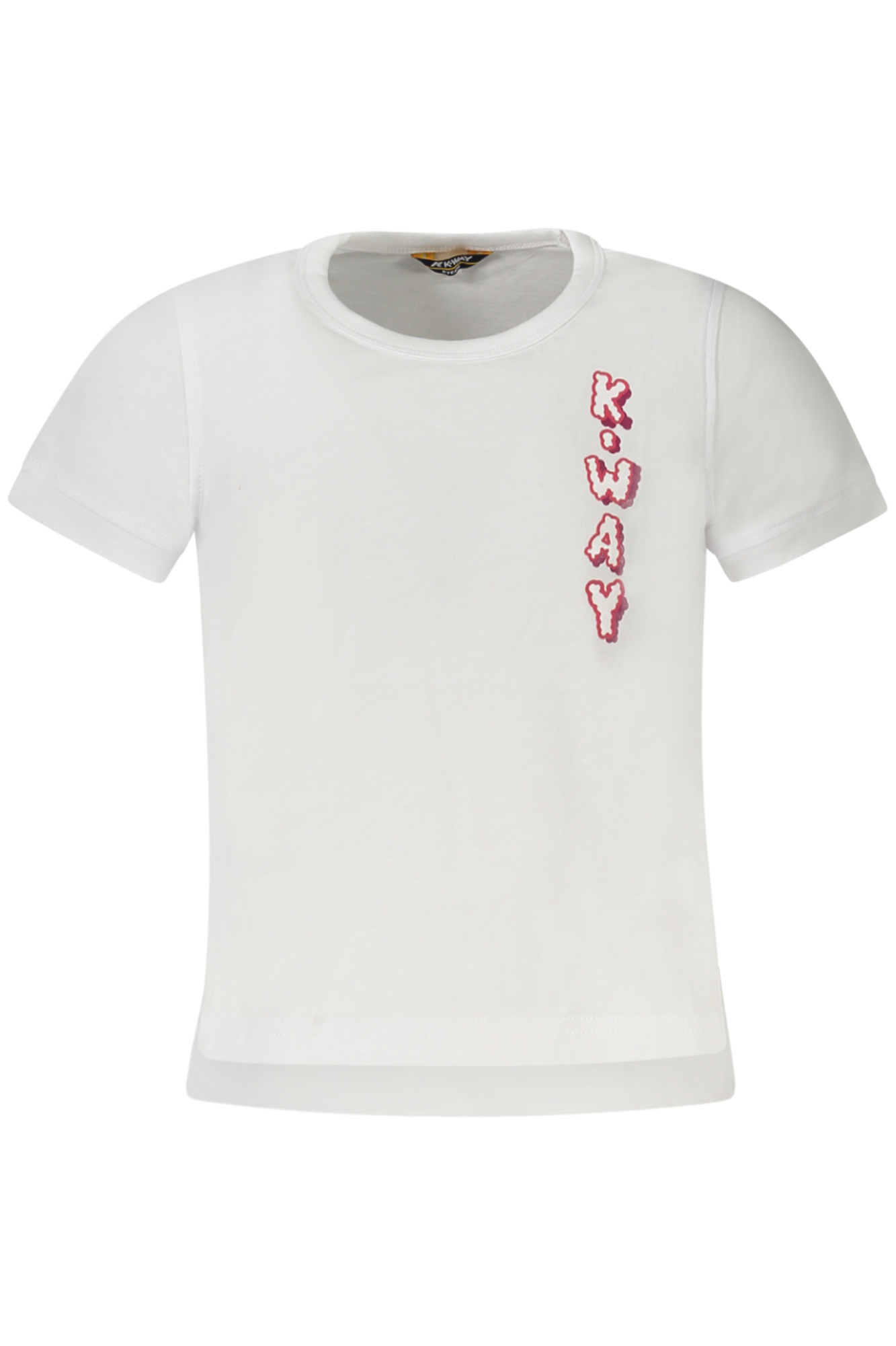 K-WAY SHORT SLEEVE T-SHIRT GIRL WHITE K-WAY SHORT SLEEVE T-SHIRT GIRL WHITE