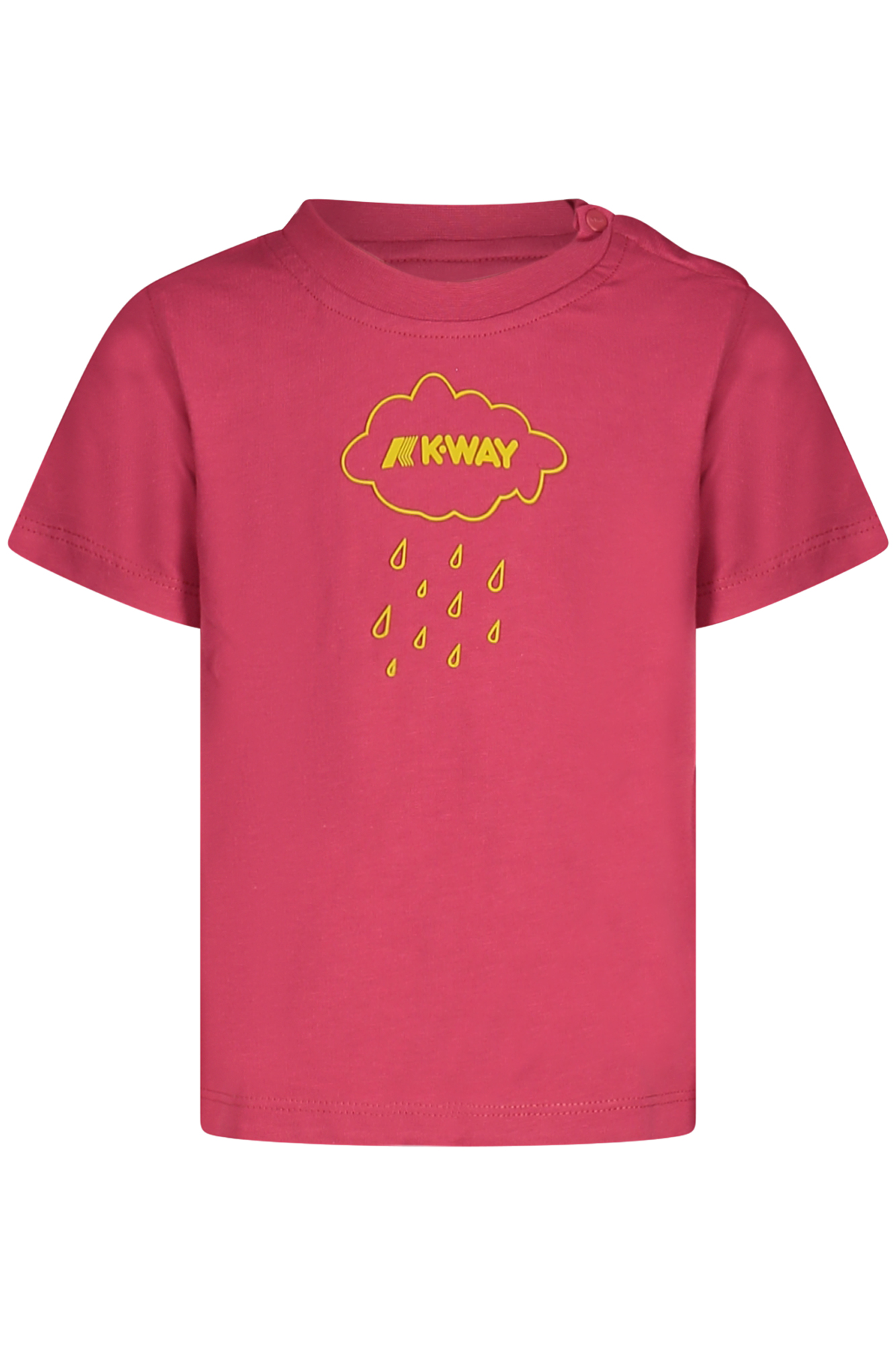 K-WAY SHORT SLEEVE T-SHIRT GIRL PINK K-WAY SHORT SLEEVE T-SHIRT GIRL PINK