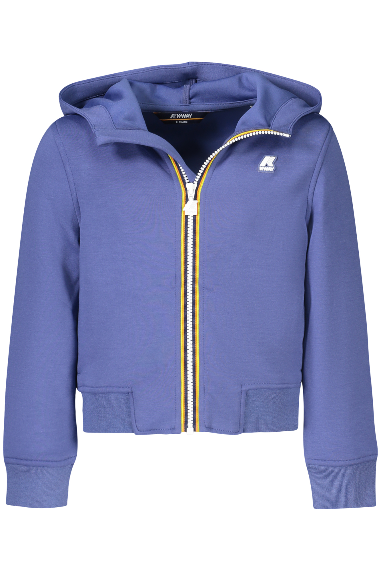 K-WAY SWEATSHIRT WITH ZIP CHILD BLUE K-WAY SWEATSHIRT WITH ZIP CHILD BLUE