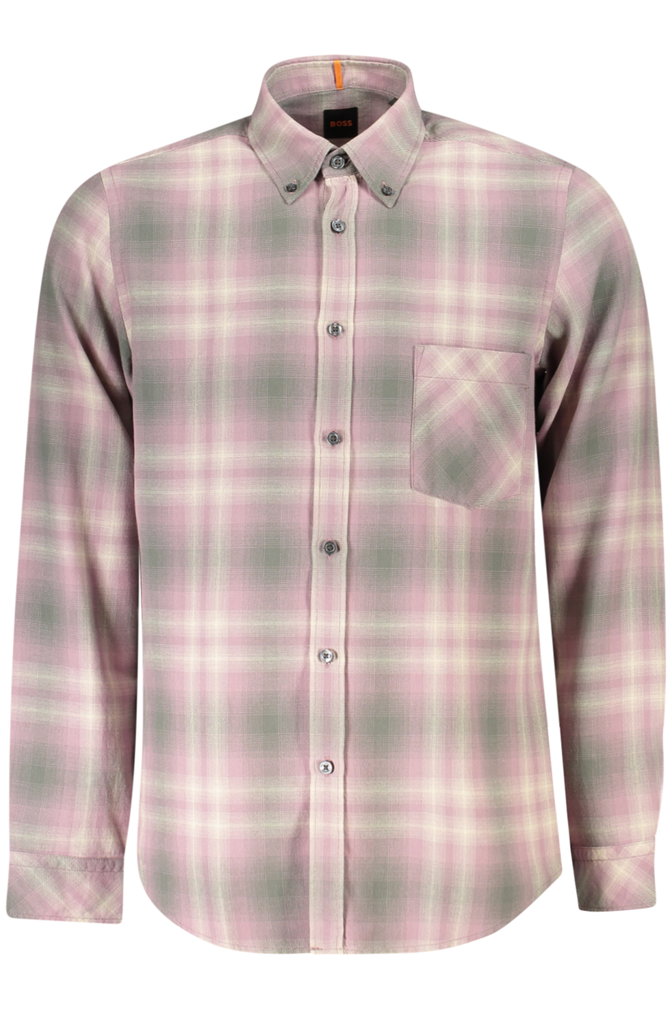 HUGO BOSS LONG SLEEVE SHIRT MEN PINK HUGO BOSS LONG SLEEVE SHIRT MEN PINK