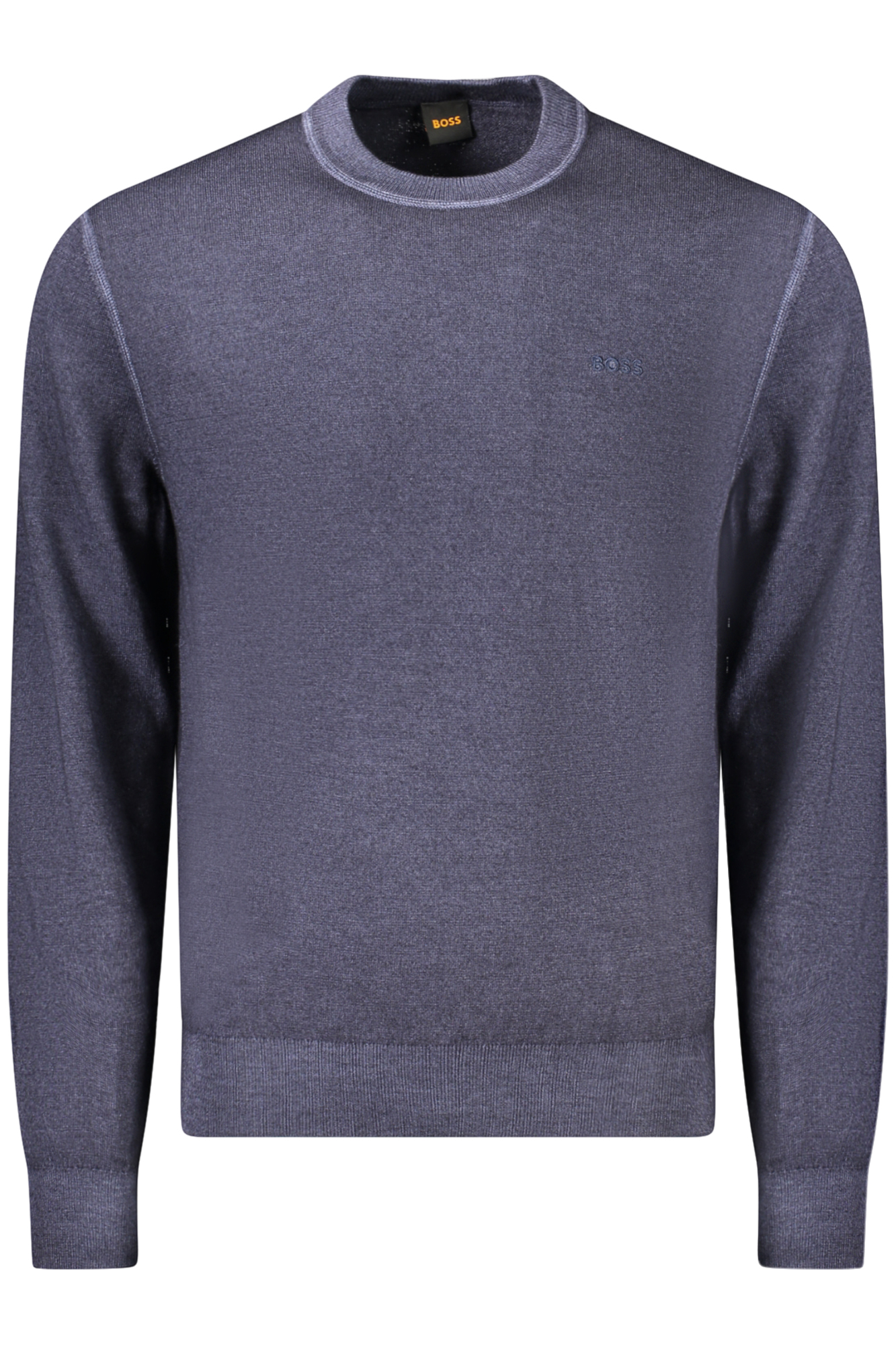 HUGO BOSS MEN SWEATER BLUE HUGO BOSS MEN SWEATER BLUE